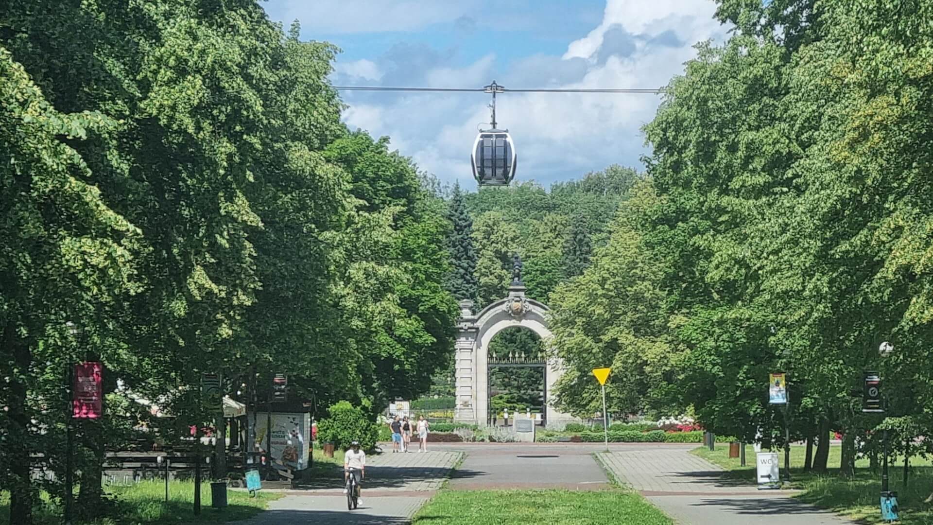 Aleja Żyrafy, Park Śląski