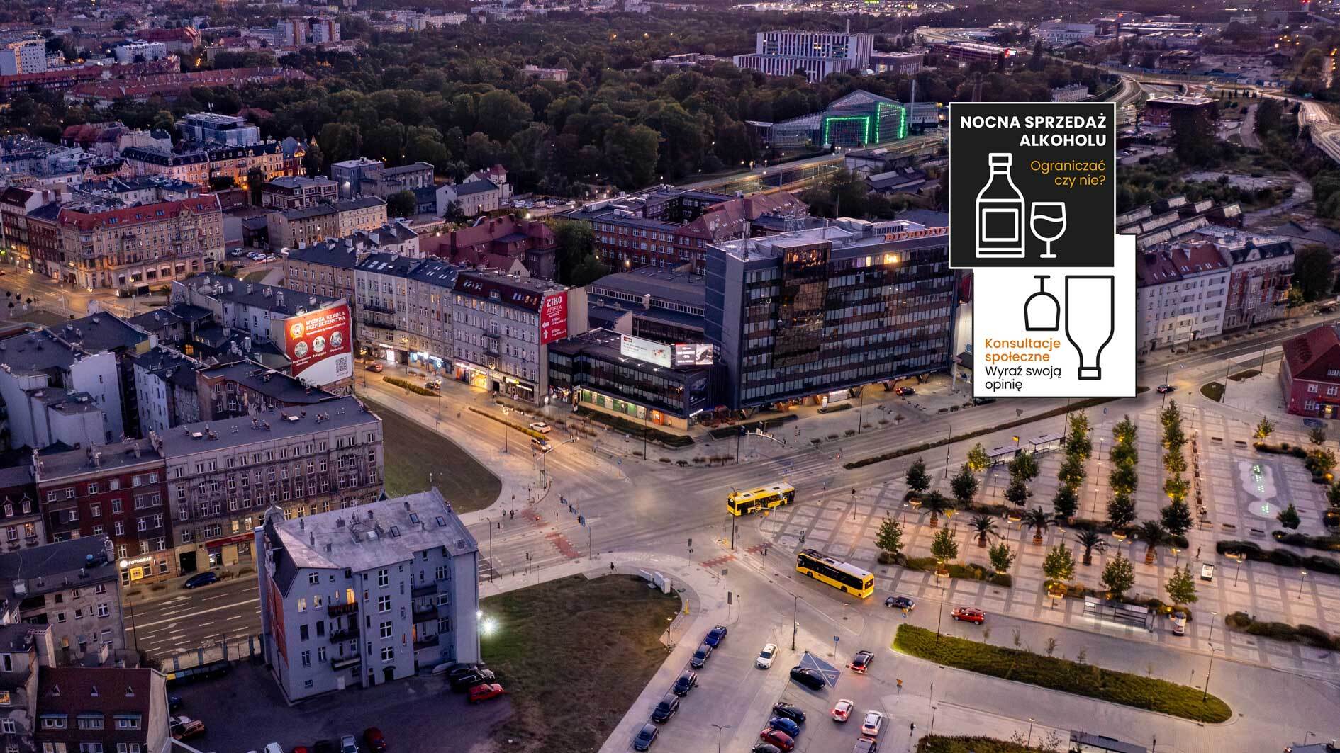 Koniec nocnej sprzedaży alkoholu w Gliwicach? Miasto pyta mieszkańców o zdanie