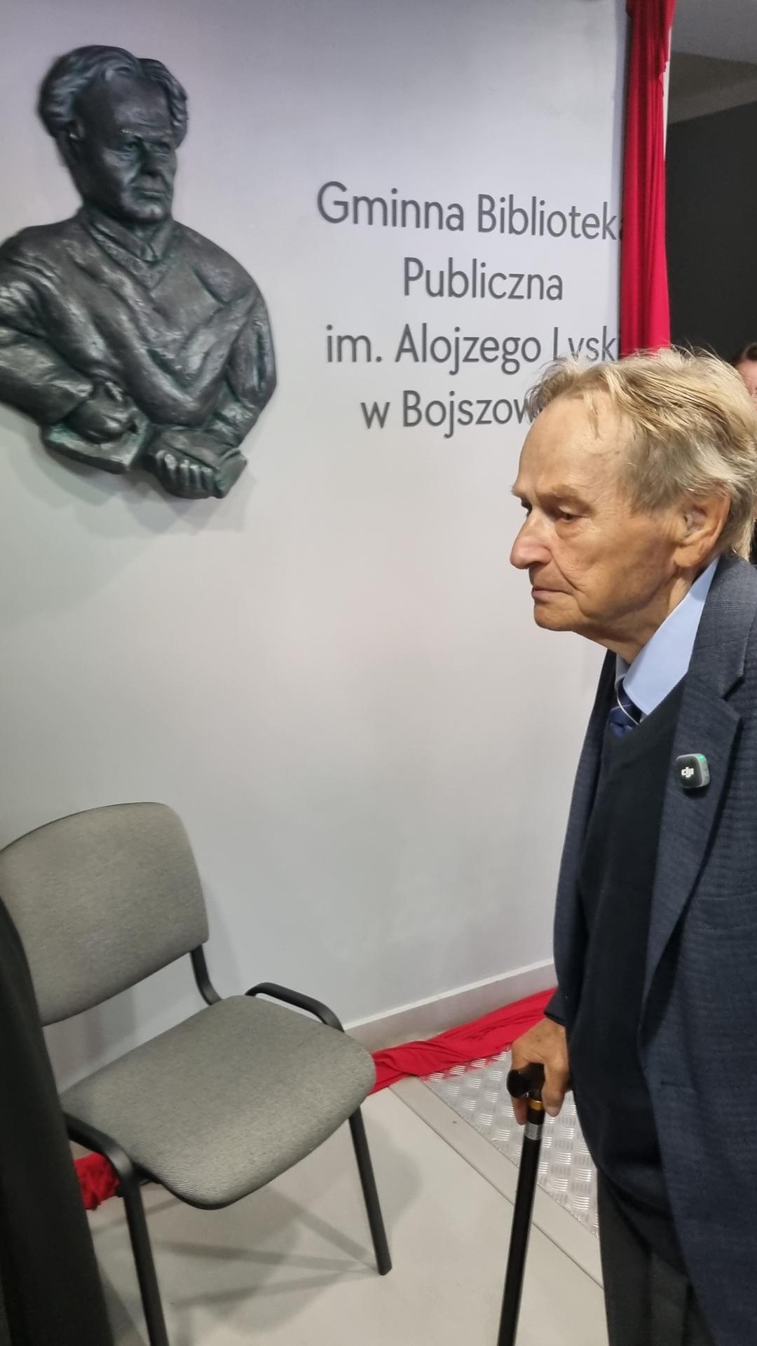 Alojzy Lysko patronem Gminnej Biblioteki publicznej w Bojszowach 15