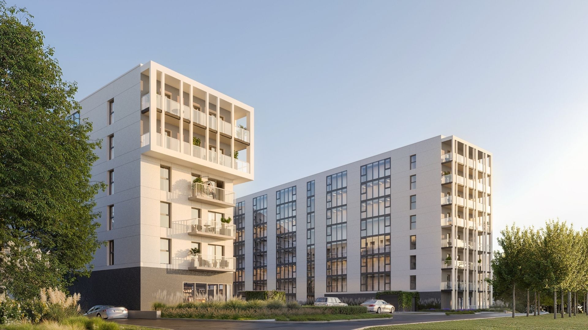 Wizualizacja - Apartamenty Grundmanna przy ul. Żelaznej 10 w Katowicach