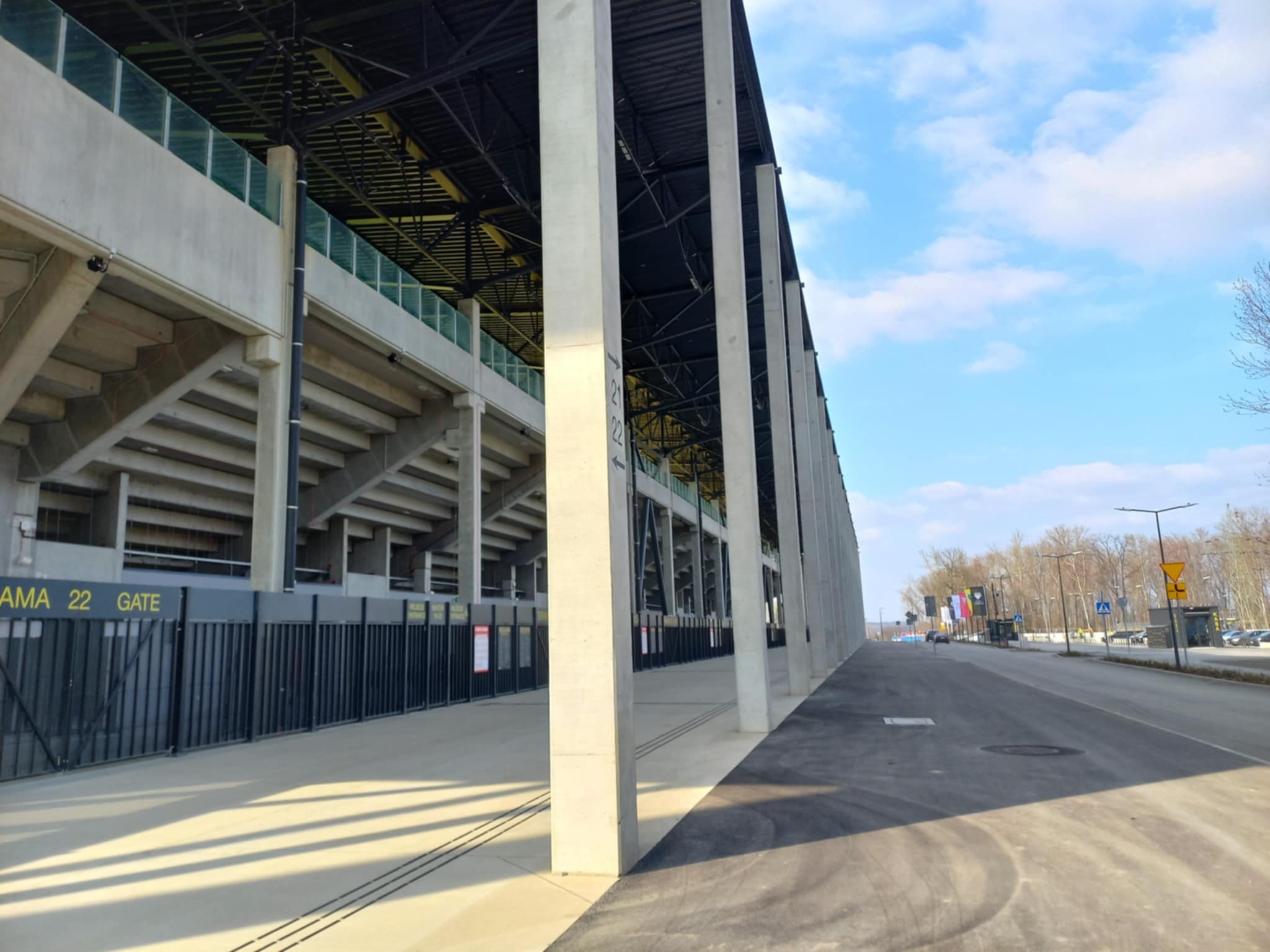 Arena Katowice przed meczem otwarcia 12