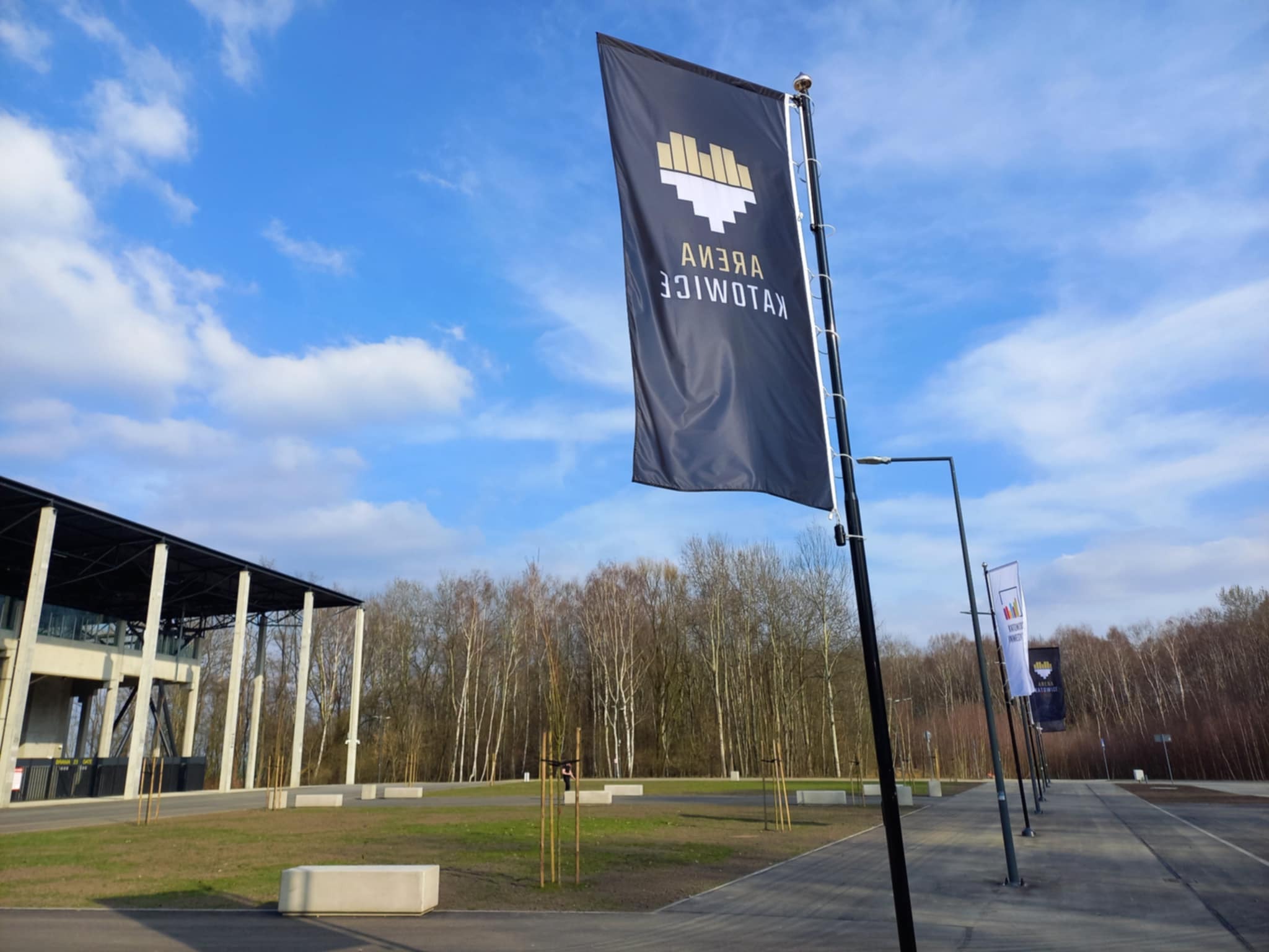 Arena Katowice przed meczem otwarcia 14