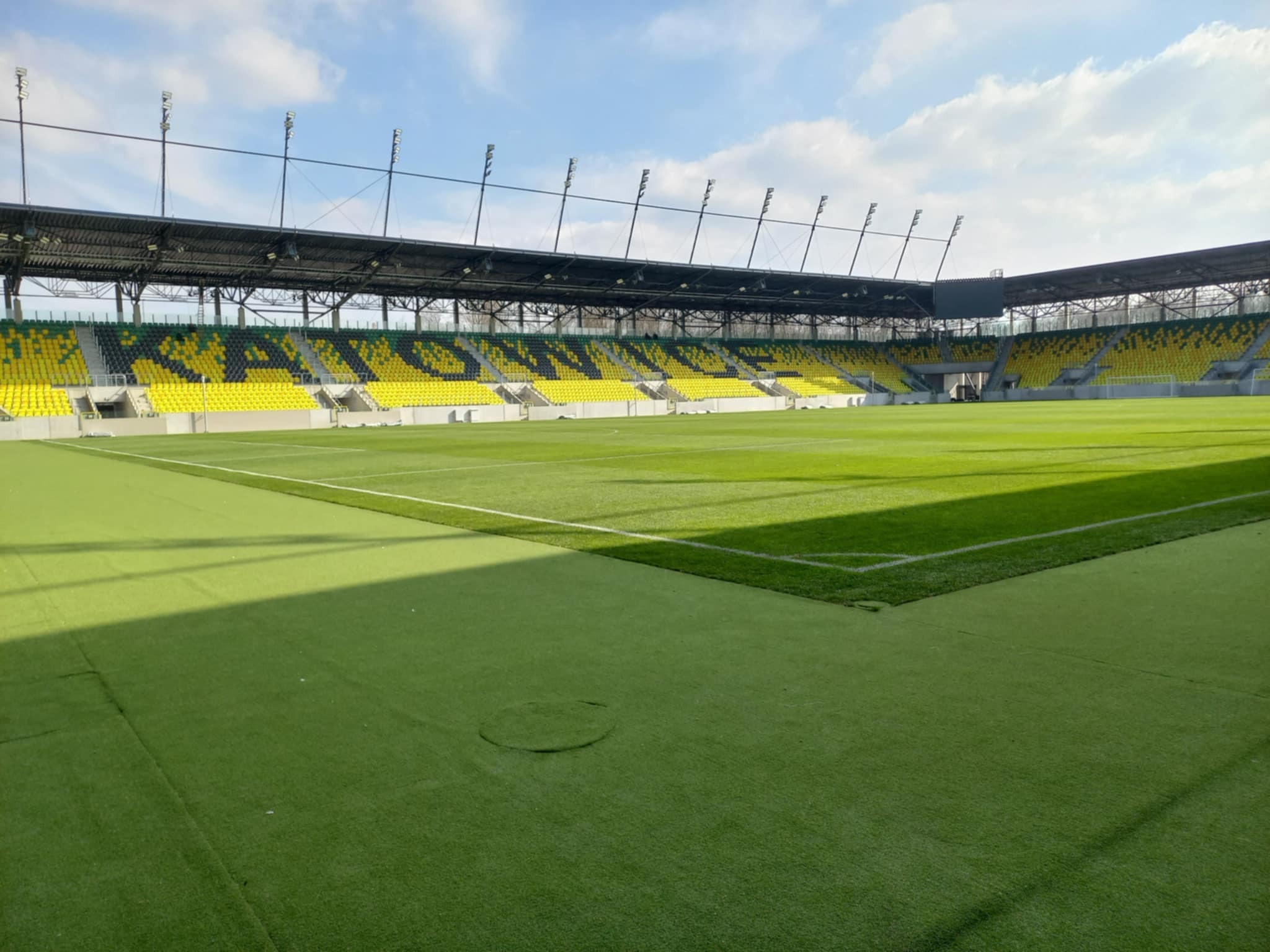 Arena Katowice przed meczem otwarcia 2