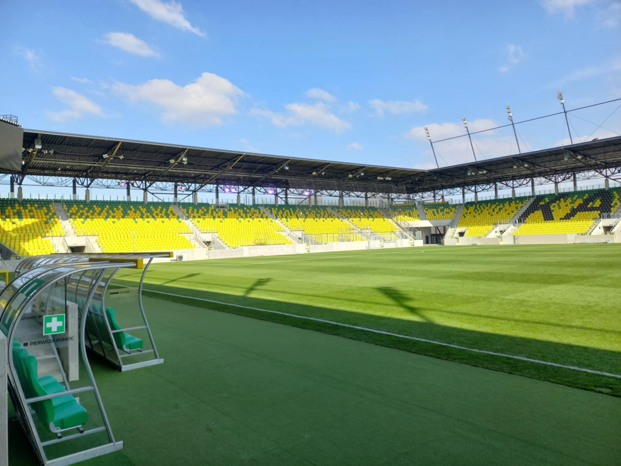 Arena Katowice przed meczem otwarcia 20