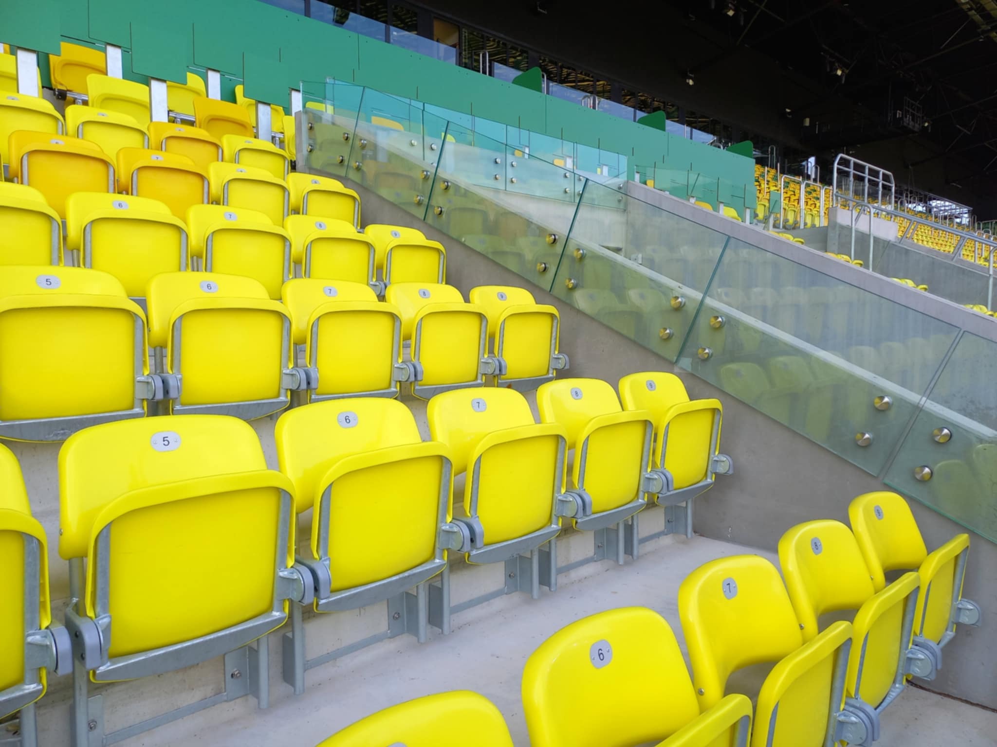 Arena Katowice przed meczem otwarcia 22