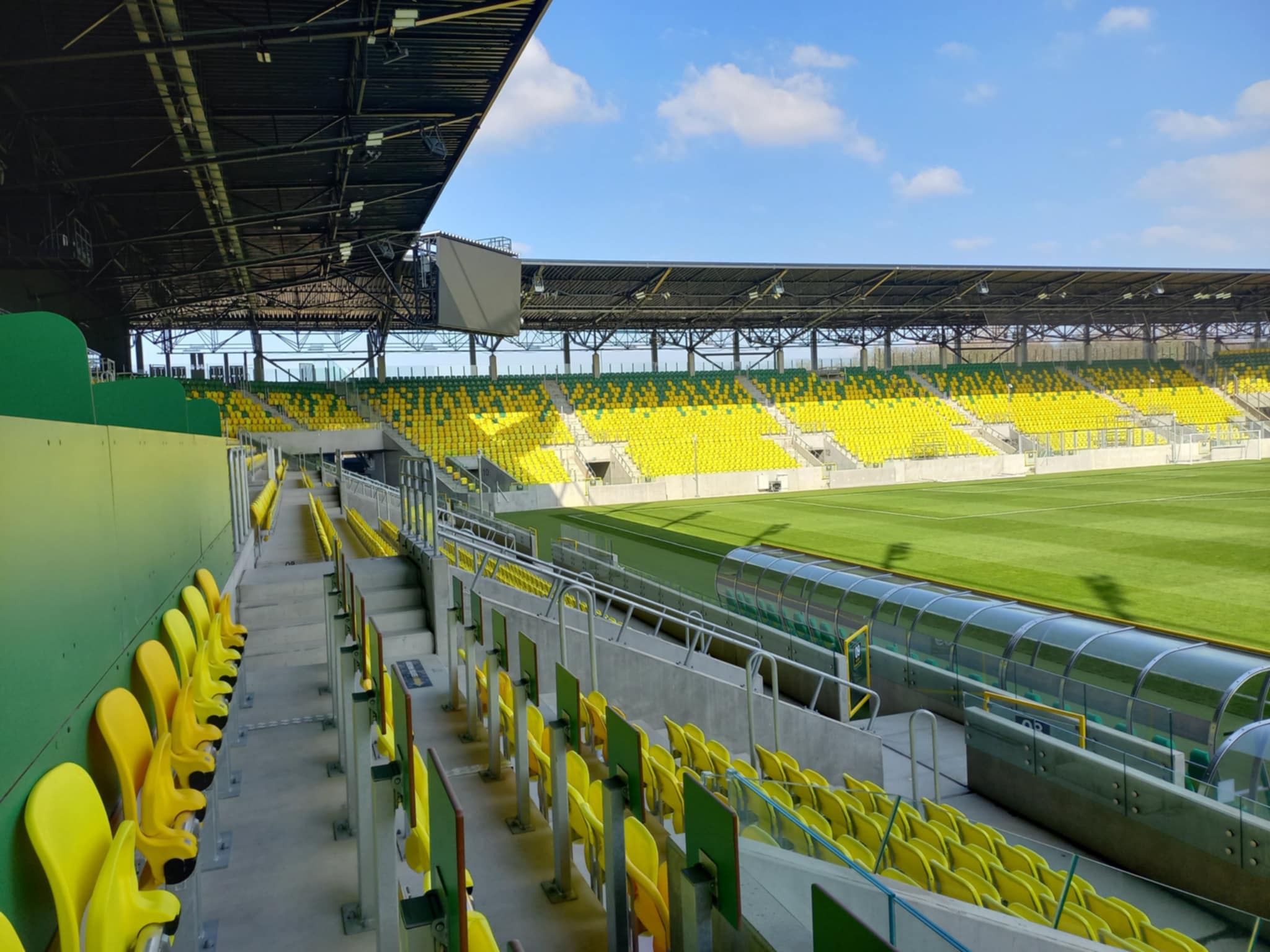 Arena Katowice przed meczem otwarcia 23