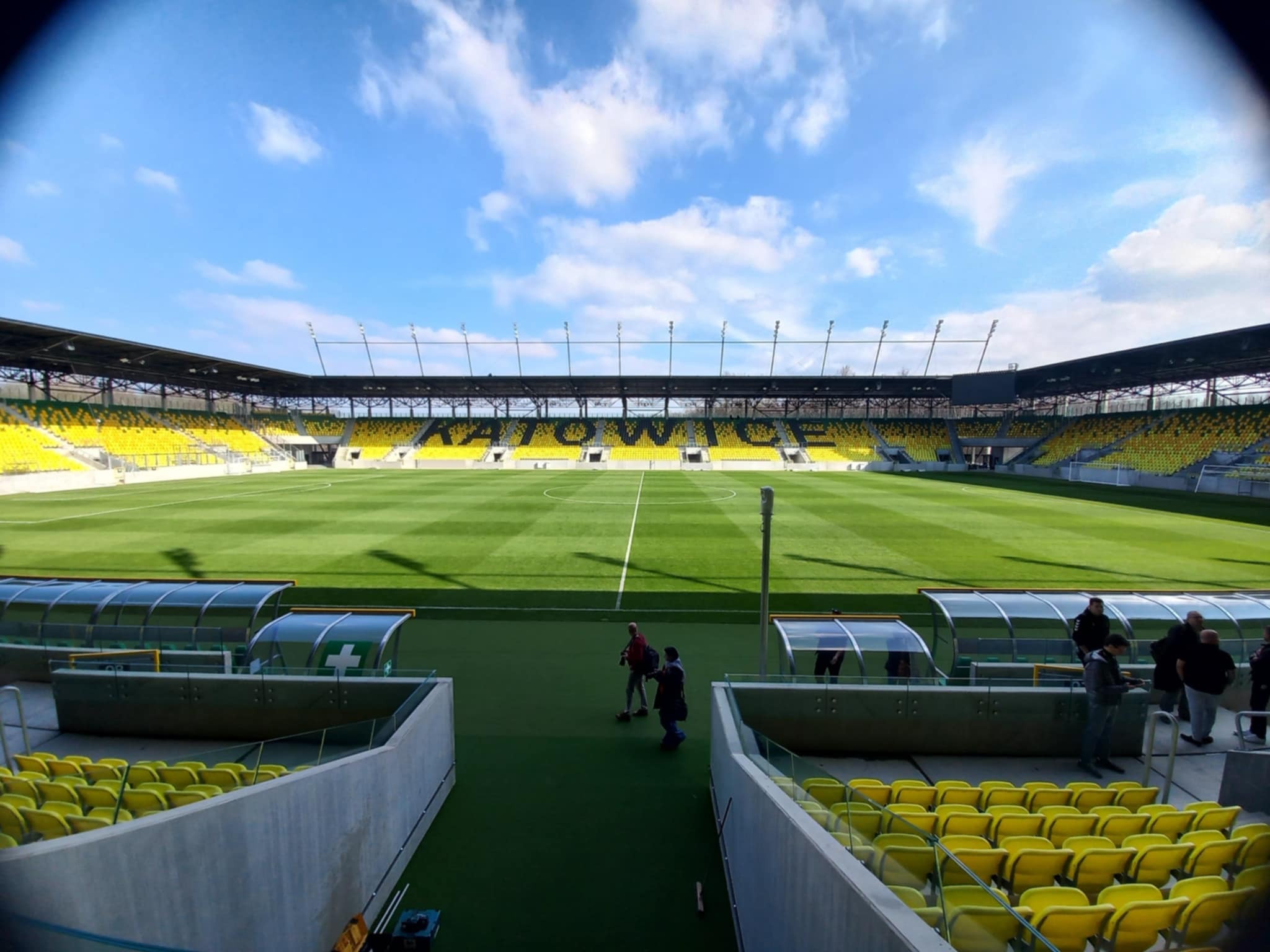 Arena Katowice przed meczem otwarcia 25