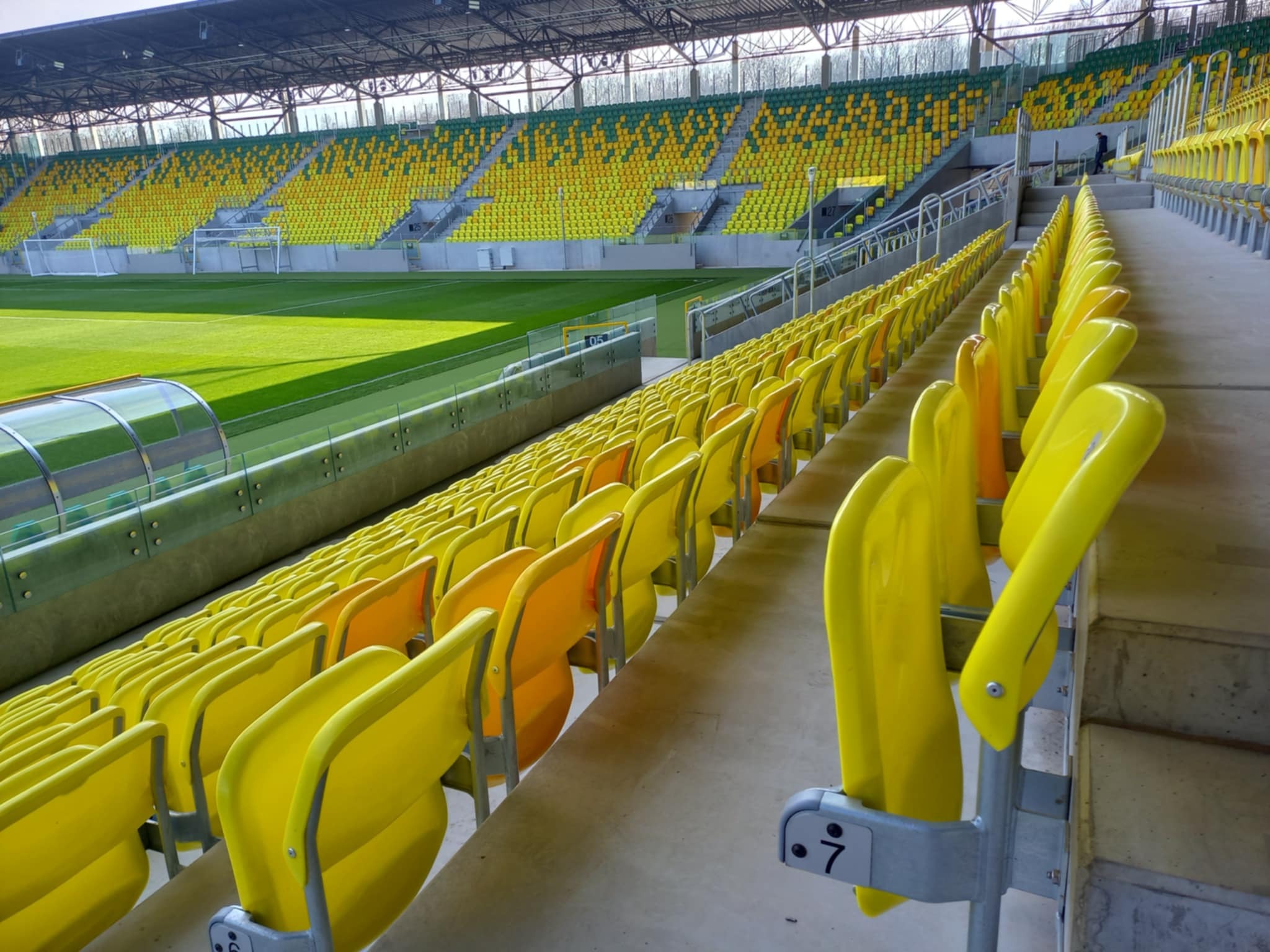 Arena Katowice przed meczem otwarcia 26