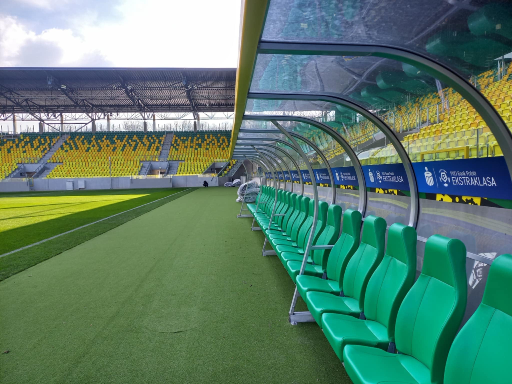 Arena Katowice przed meczem otwarcia 27