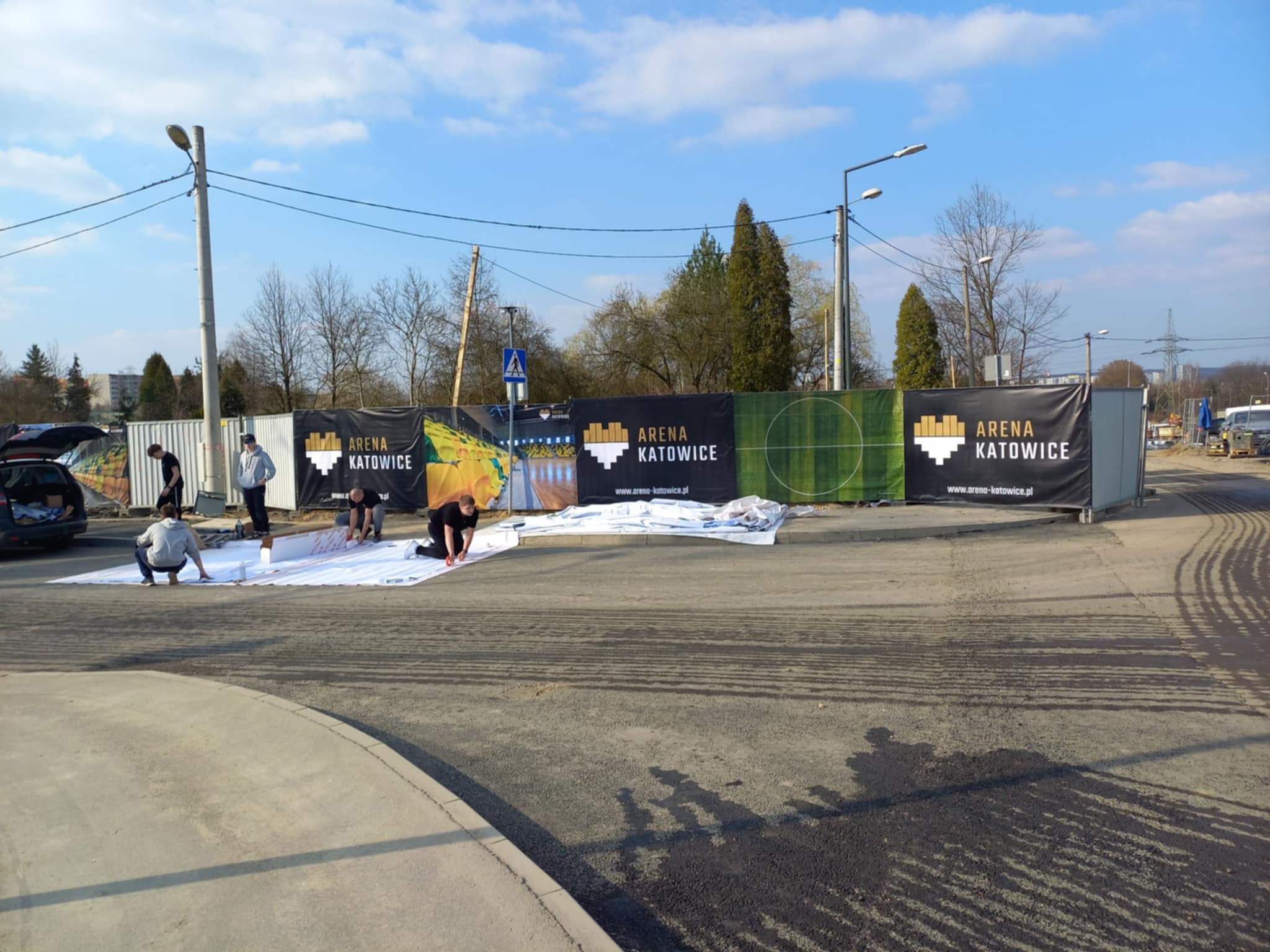 Arena Katowice przed meczem otwarcia 7