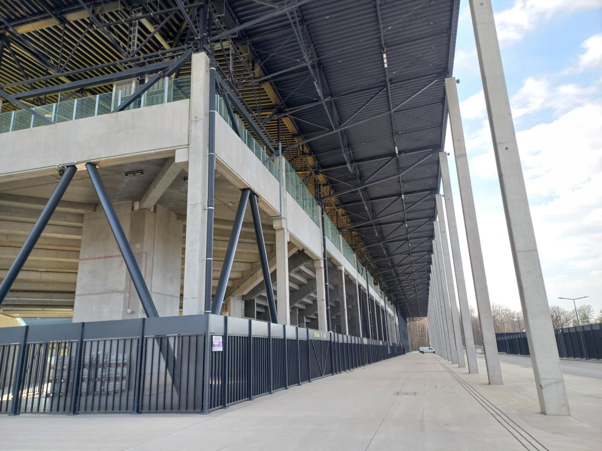 Arena Katowice przed meczem otwarcia 9