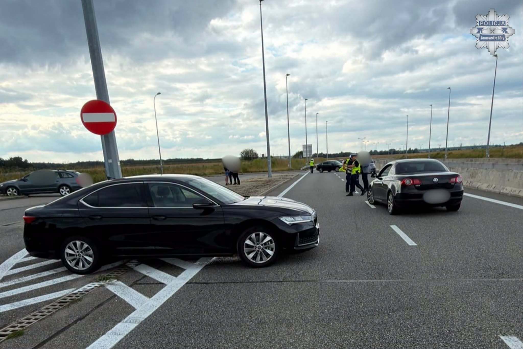 Policyjny pościg na A1. Padły strzały, kierowca był pijany i bez uprawnień