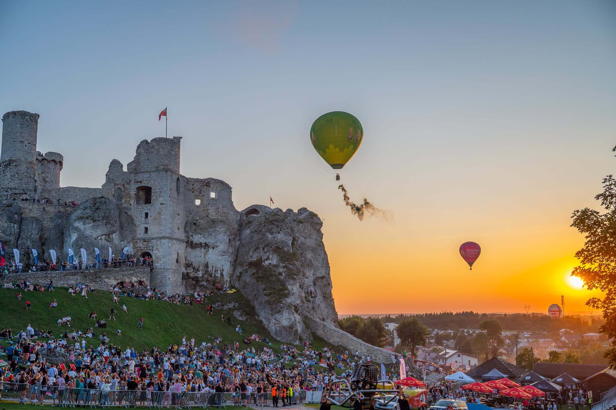 Baloniada zamek Ogrodzieniec