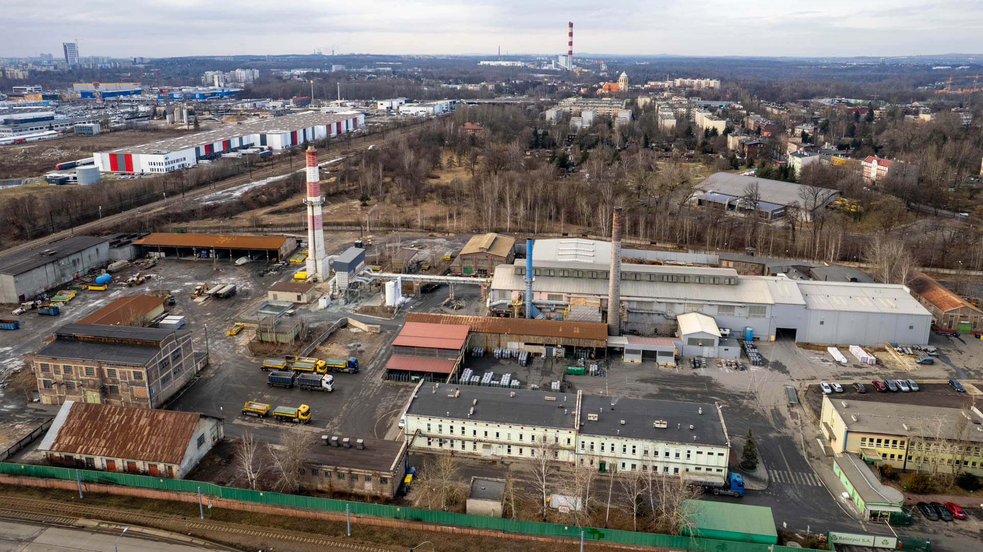 Baterpol Szopienice-Burowiec, dawny wydział ołowiu huty