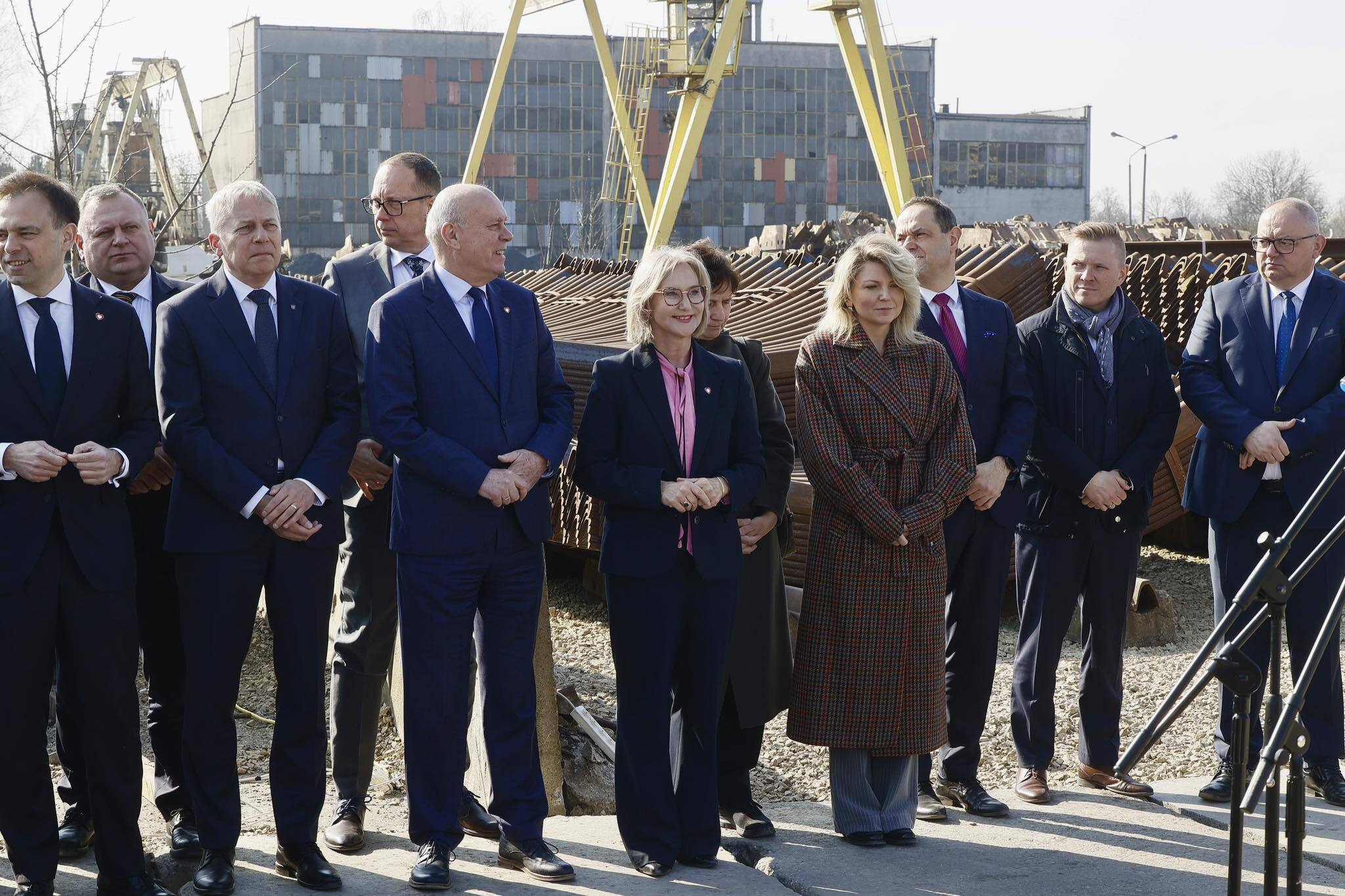 Baza transportowa Kolei Slaskich na terenie od SRK