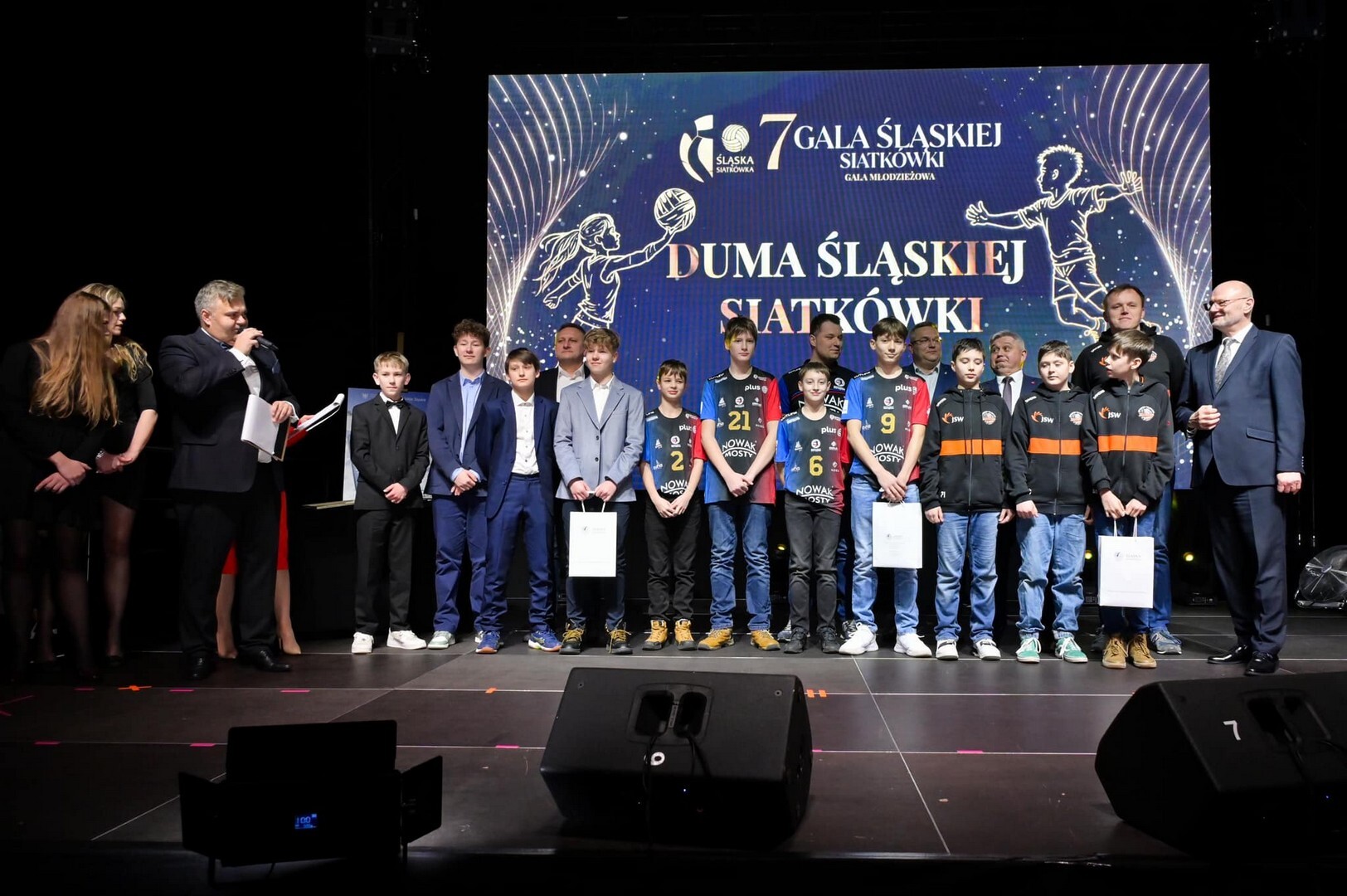 VII Gala Śląskiej Siatkówki w Będzinie – młodzież. 7 lutego 2025.