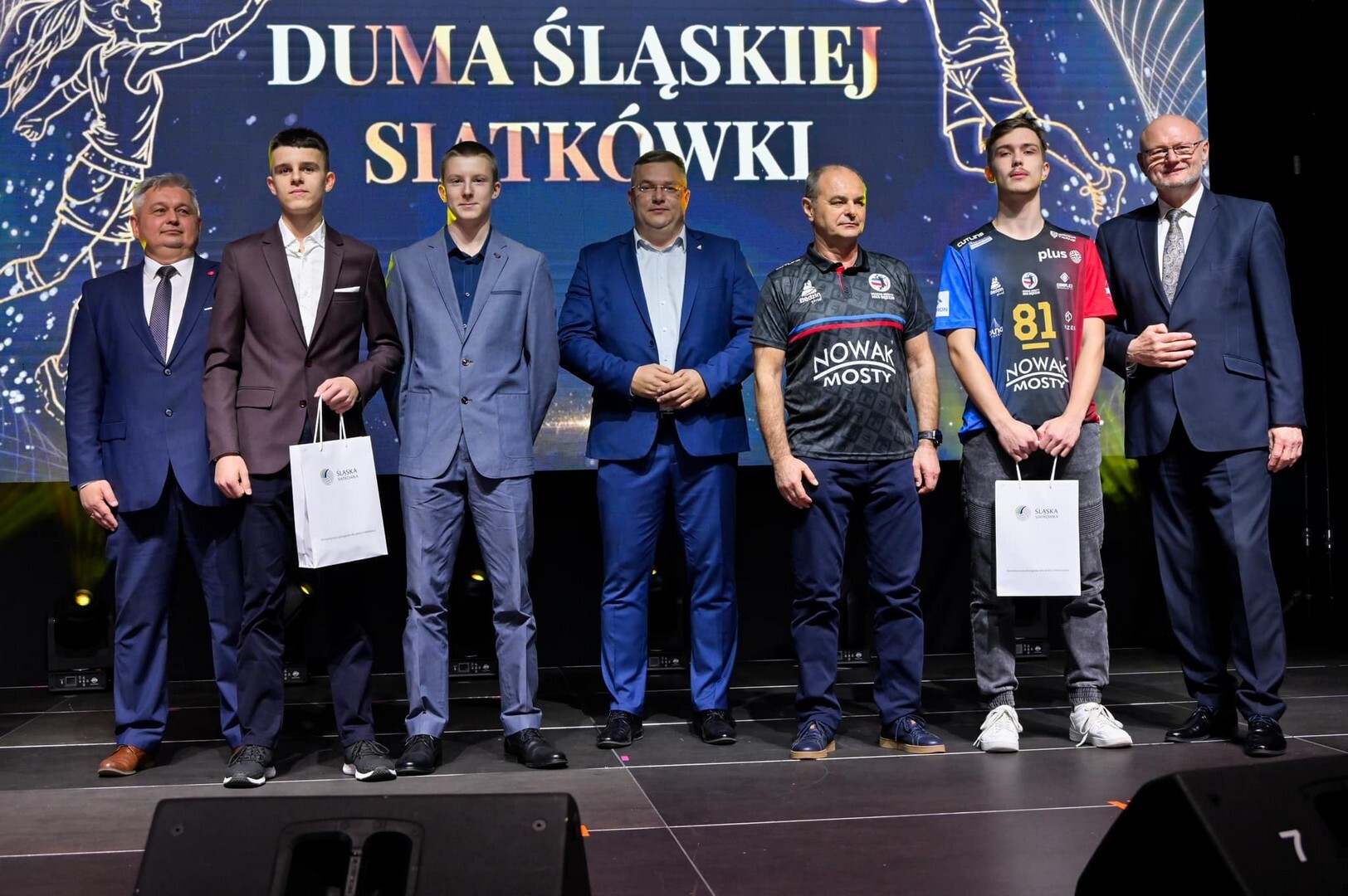 VII Gala Śląskiej Siatkówki w Będzinie – młodzież. 7 lutego 2025.