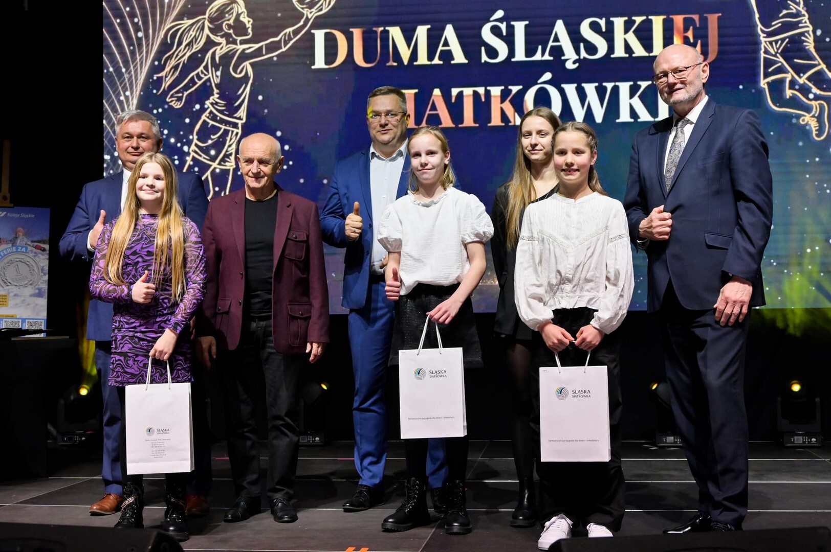 VII Gala Śląskiej Siatkówki w Będzinie – młodzież. 7 lutego 2025.