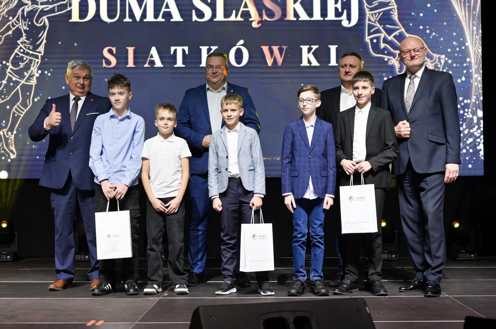 VII Gala Śląskiej Siatkówki w Będzinie – młodzież. 7 lutego 2025.