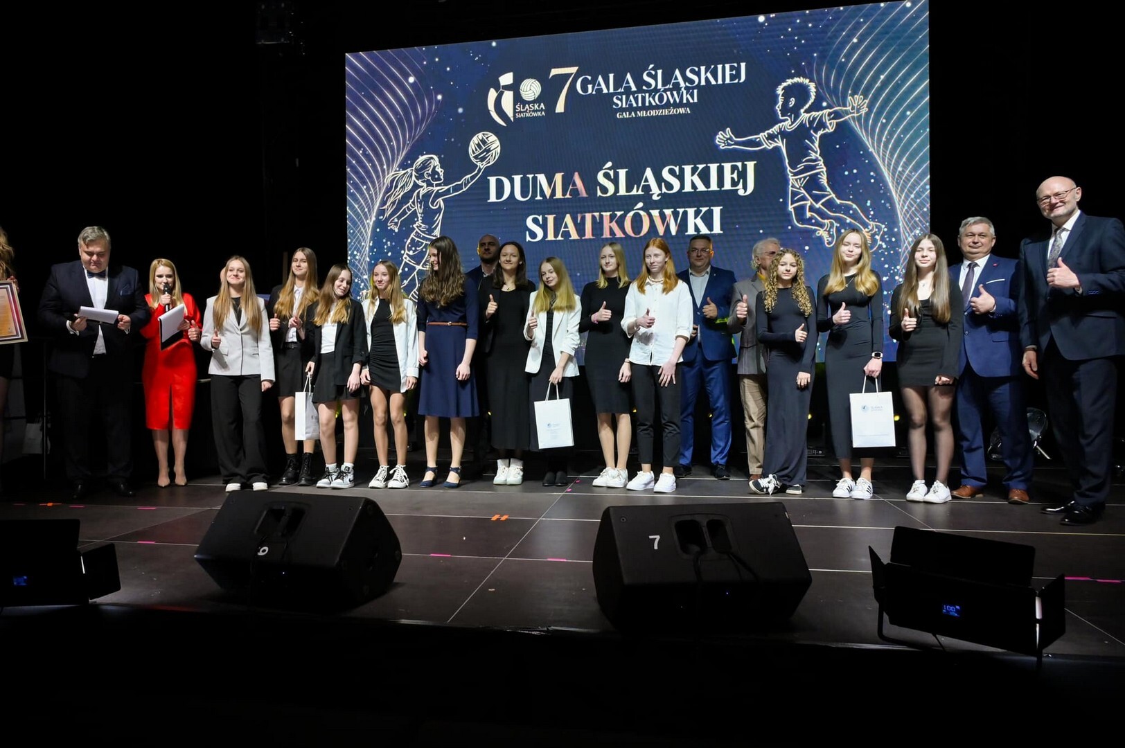 VII Gala Śląskiej Siatkówki w Będzinie – młodzież. 7 lutego 2025.