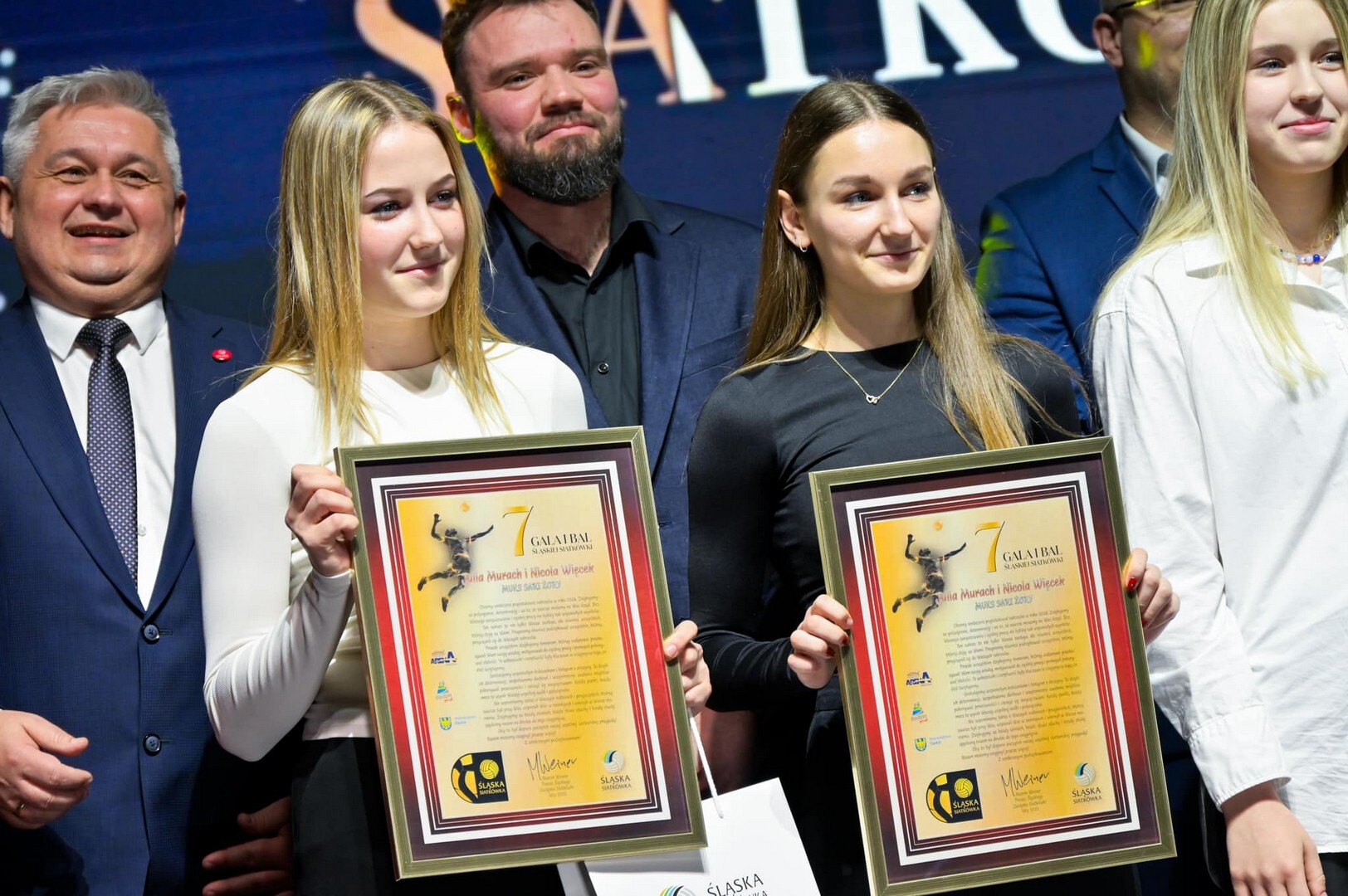 VII Gala Śląskiej Siatkówki w Będzinie – młodzież. 7 lutego 2025.
