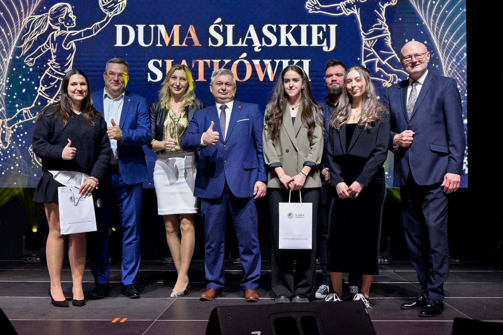 VII Gala Śląskiej Siatkówki w Będzinie – młodzież. 7 lutego 2025.