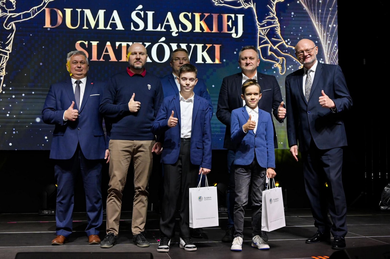 VII Gala Śląskiej Siatkówki w Będzinie – młodzież. 7 lutego 2025.