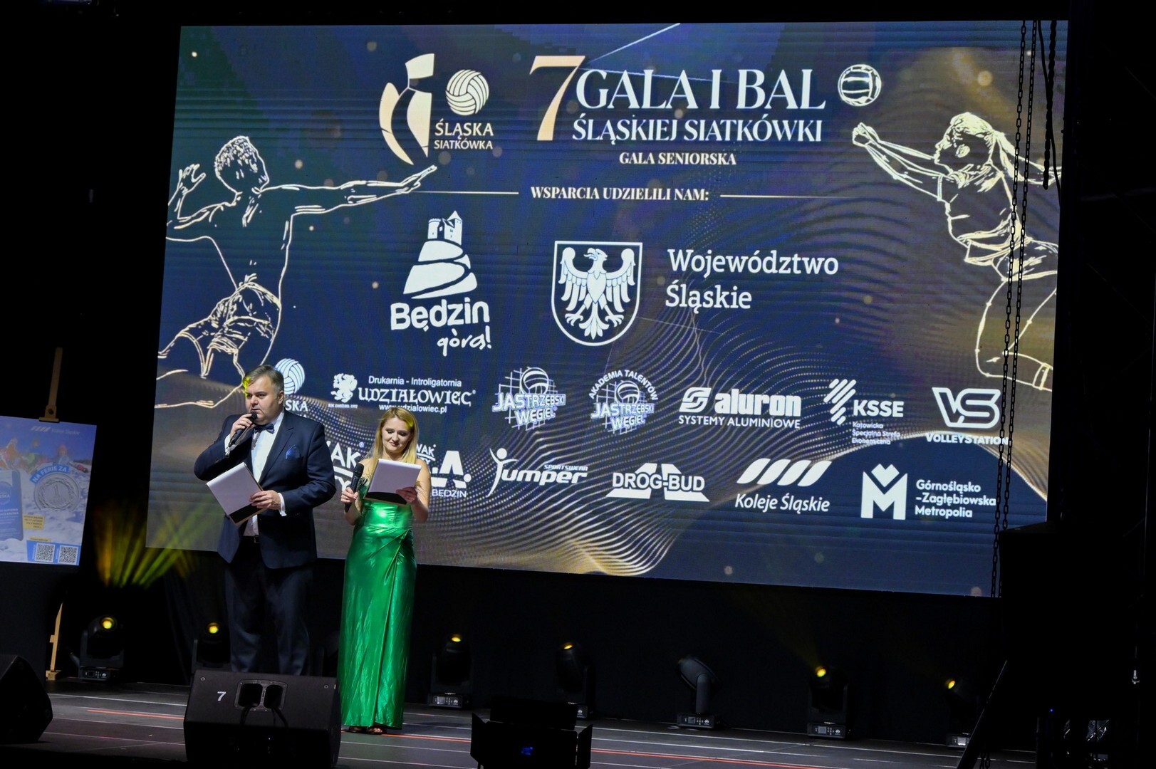 VII Gala Śląskiej Siatkówki w Będzinie – seniorzy. 8 lutego 2025.