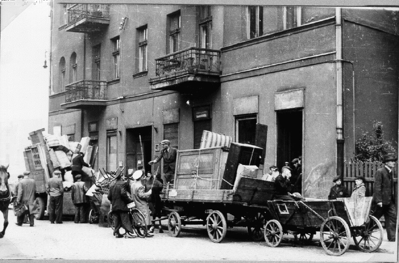 Będzin. Getto dla Żydów. Likwidacja. Rok 1943.