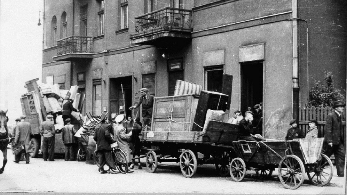 Będzin. Getto dla Żydów. Likwidacja. Rok 1943.