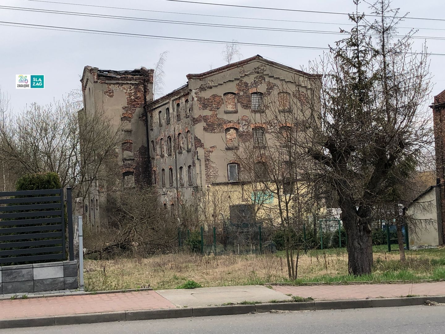 Będzin-Grodziec. Dawny browar. 30 marca 2025.
