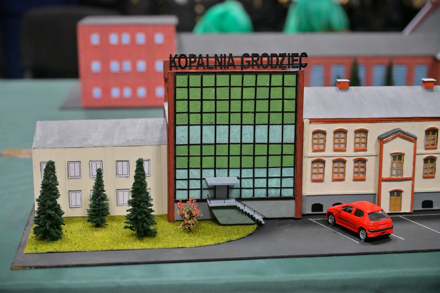 Będzin-Grodziec. Izba Tradycji Górniczych Stowarzyszenia Gwarków Zagłębia. Makieta