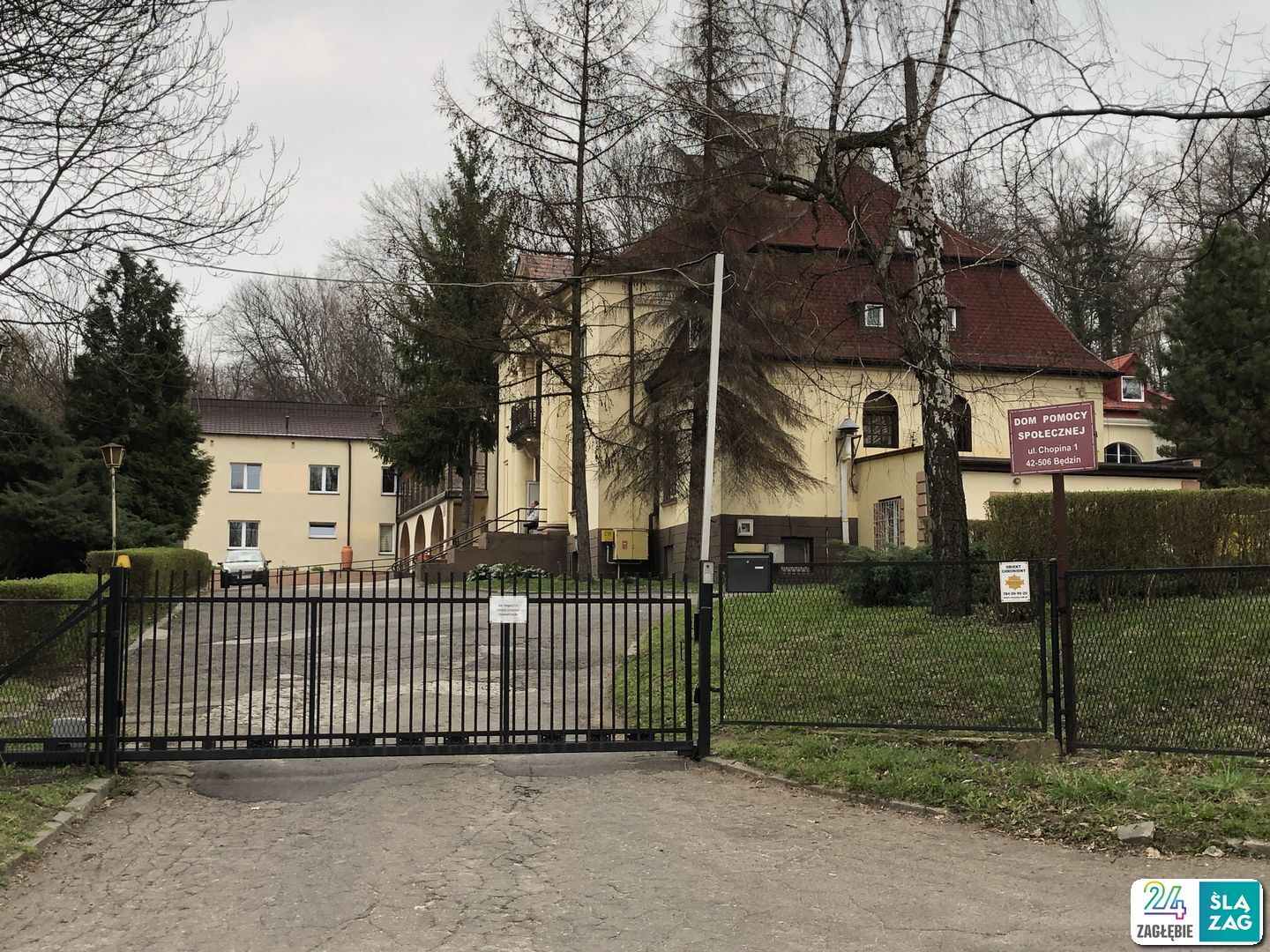 Będzin-Grodziec. Pałac Ciechanowskich. 30 marca 2025.