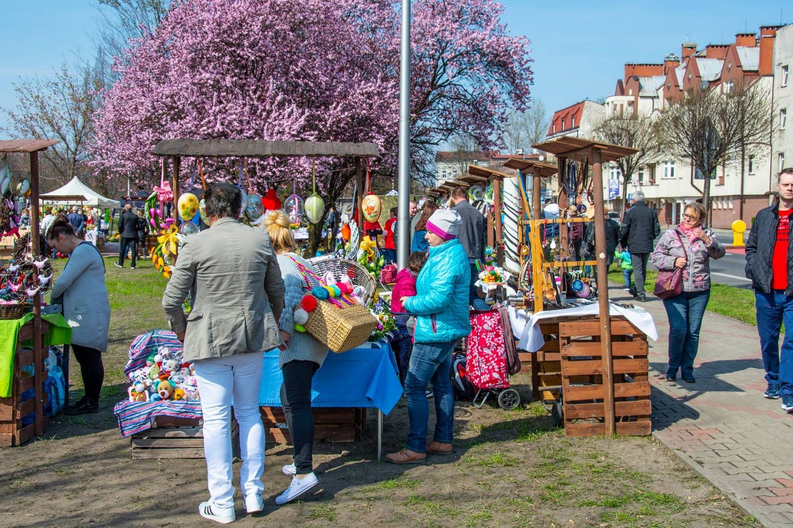 Będzin. Jarmark Wielkanocny 2019. 14 kwietnia 2019.