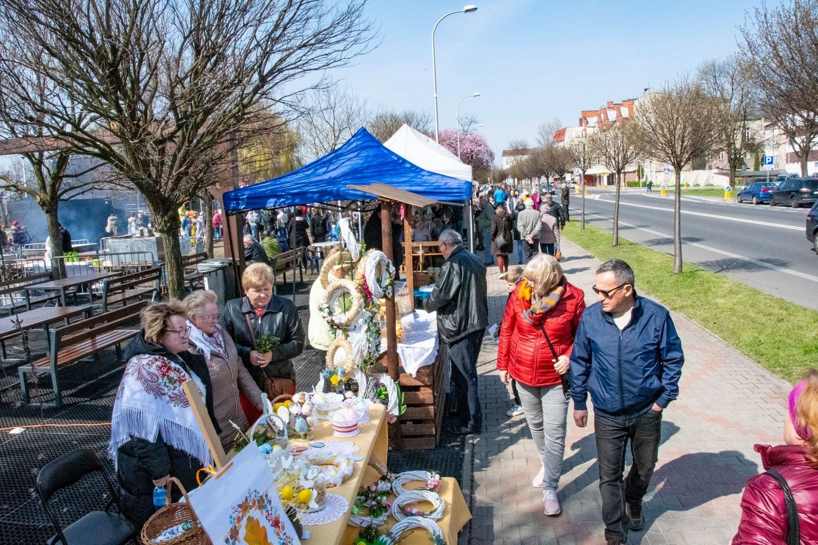 Będzin. Jarmark Wielkanocny 2019. 14 kwietnia 2019.