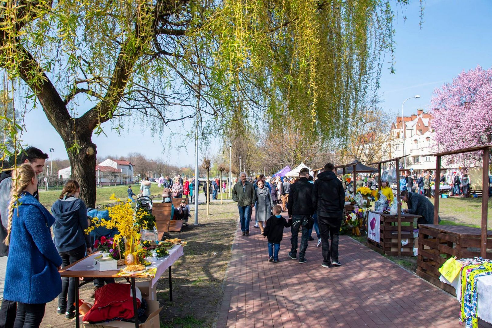 Będzin. Jarmark Wielkanocny 2019. 14 kwietnia 2019.