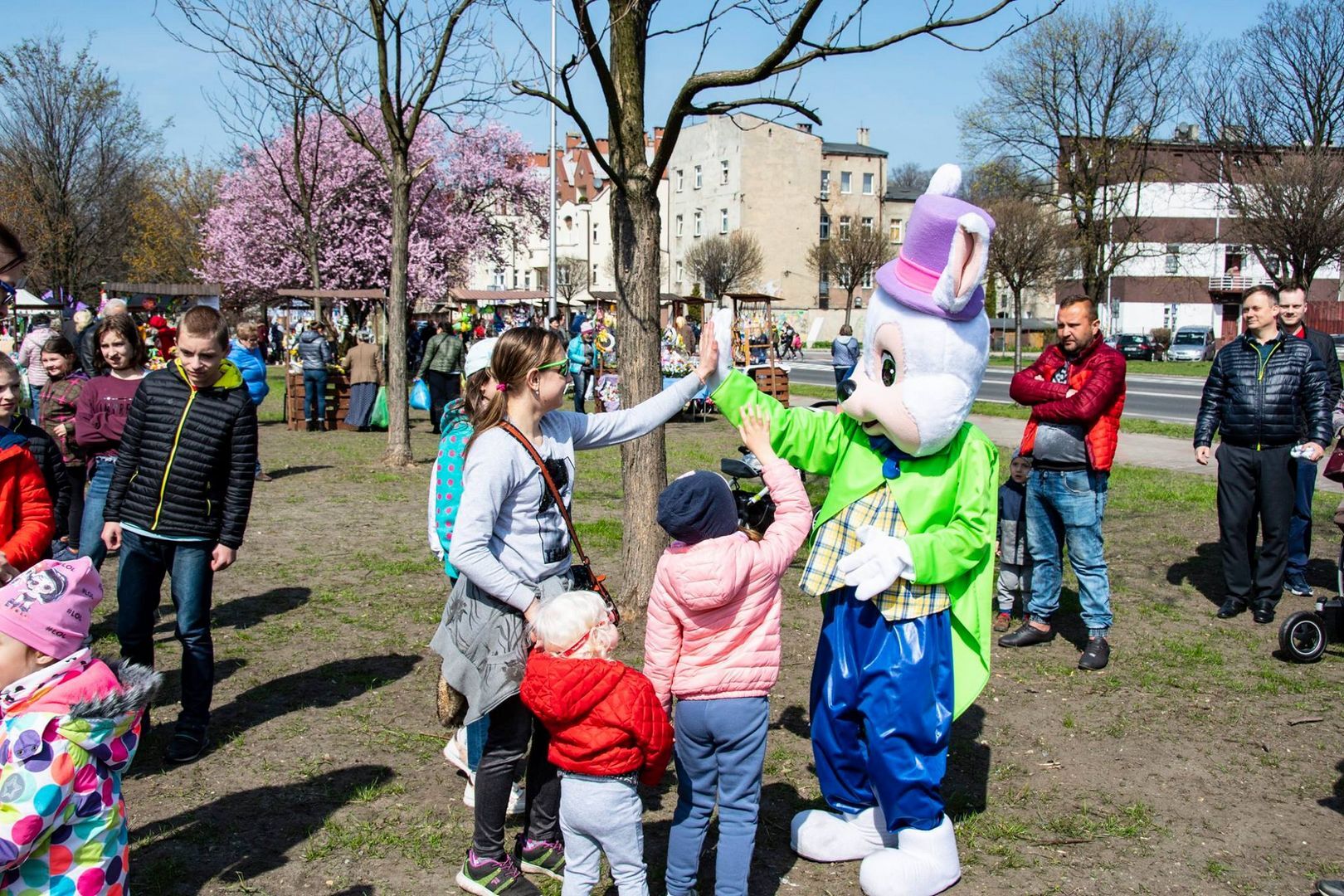 Będzin. Jarmark Wielkanocny 2019. 14 kwietnia 2019.