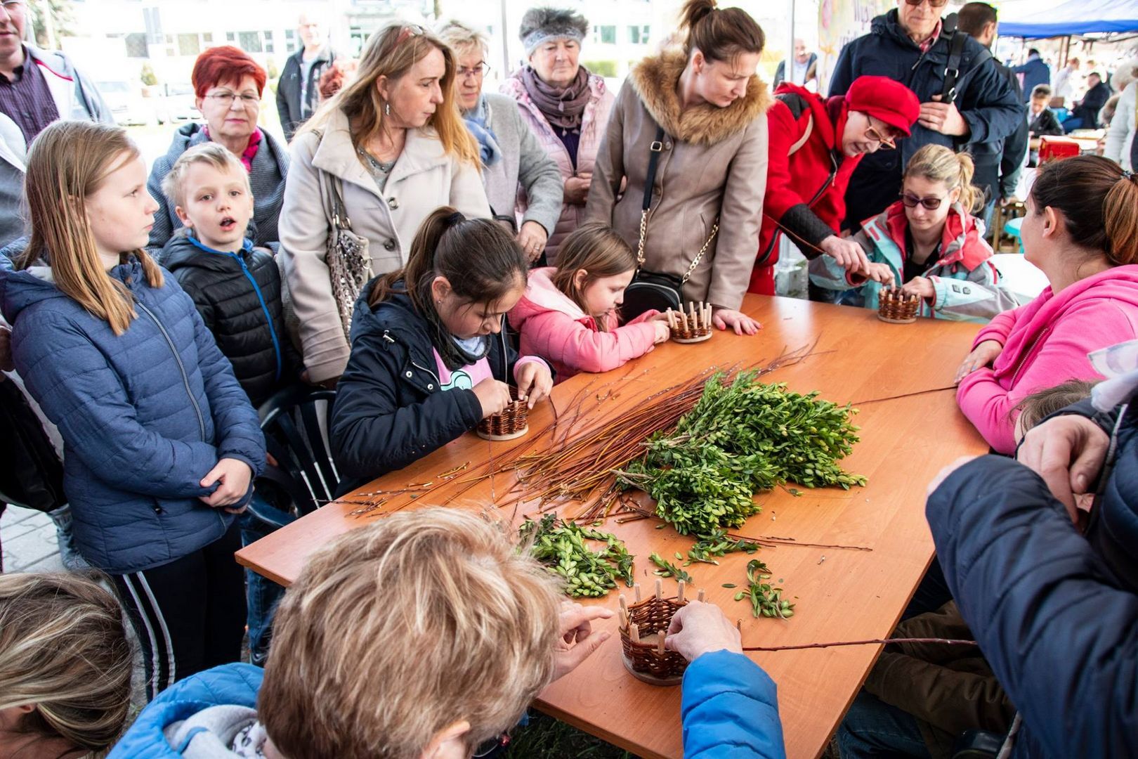 Będzin. Jarmark Wielkanocny 2019. 14 kwietnia 2019.