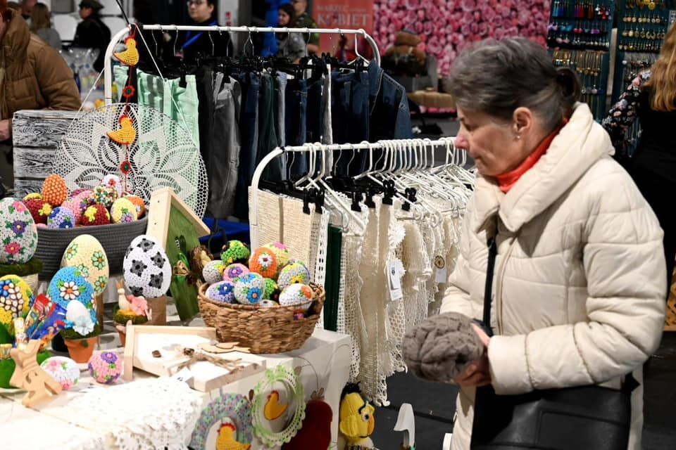 Będzin. Jarmark Wielkanocny 2024. 24 marca 2024.