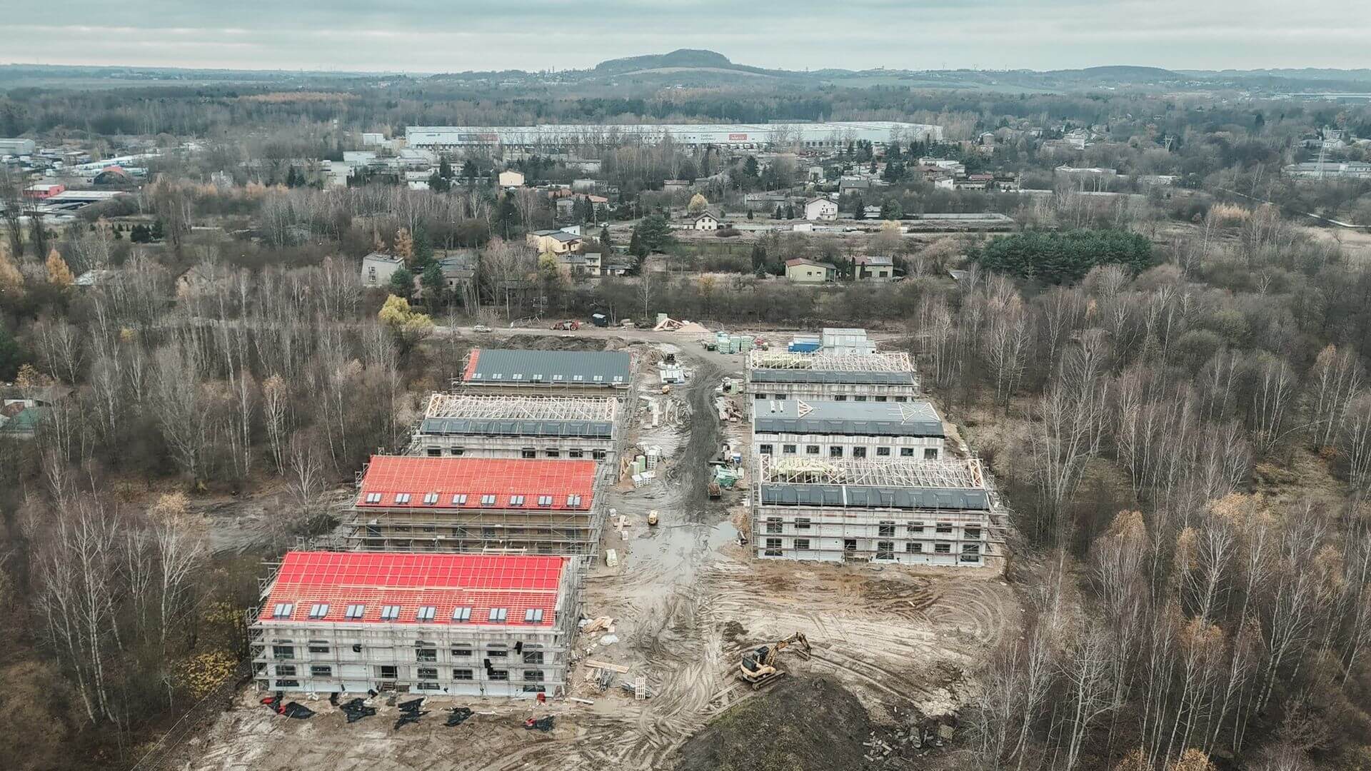 Będzin-Łagisza. Osiedle SIM »Zagłębie« przy ulicy Odkrywkowej. 19 listopada 2025