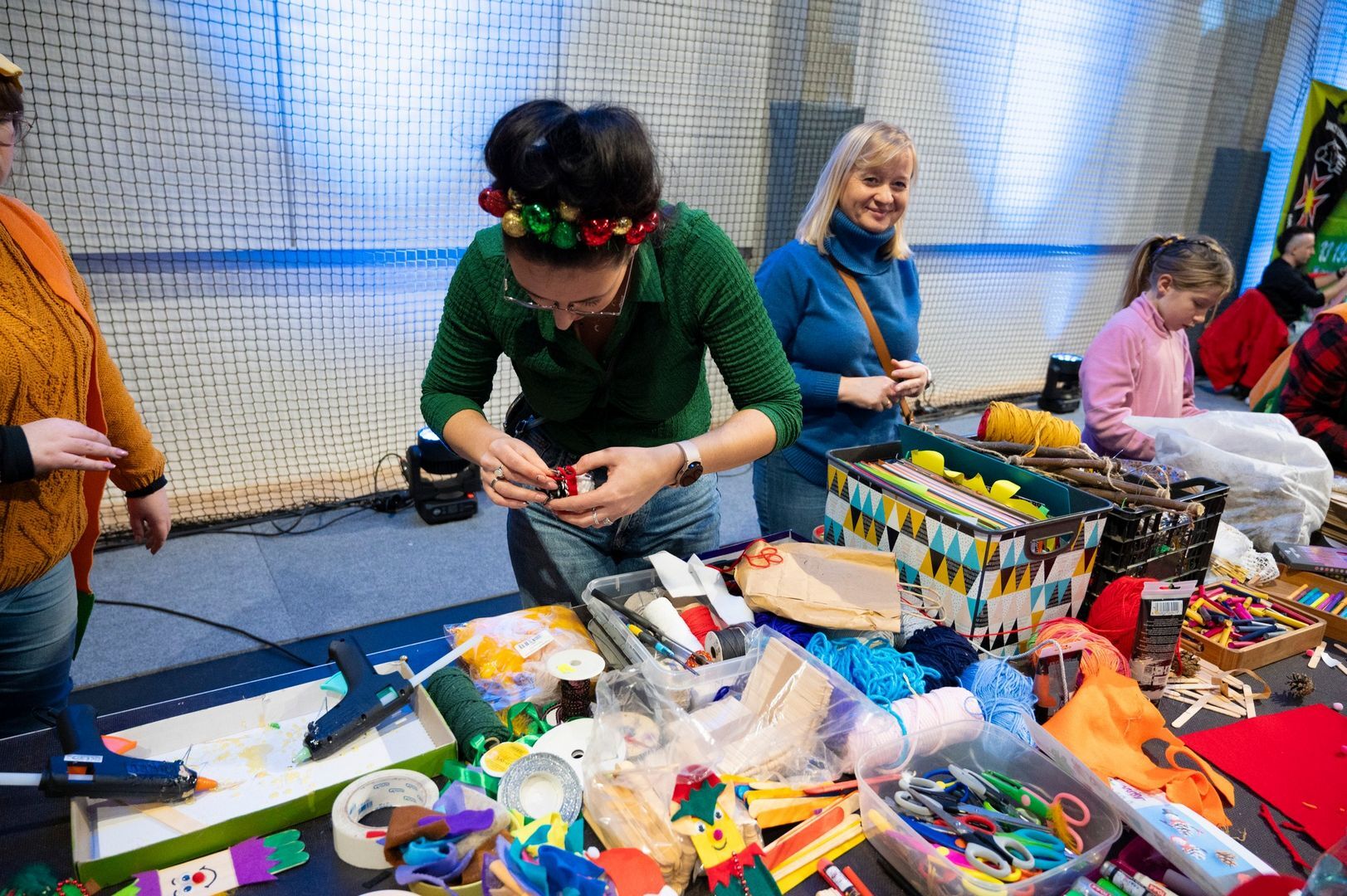 Mikołajkowy Jarmark Świąteczny w «Będzin Arenie». 3 grudnia 2023.