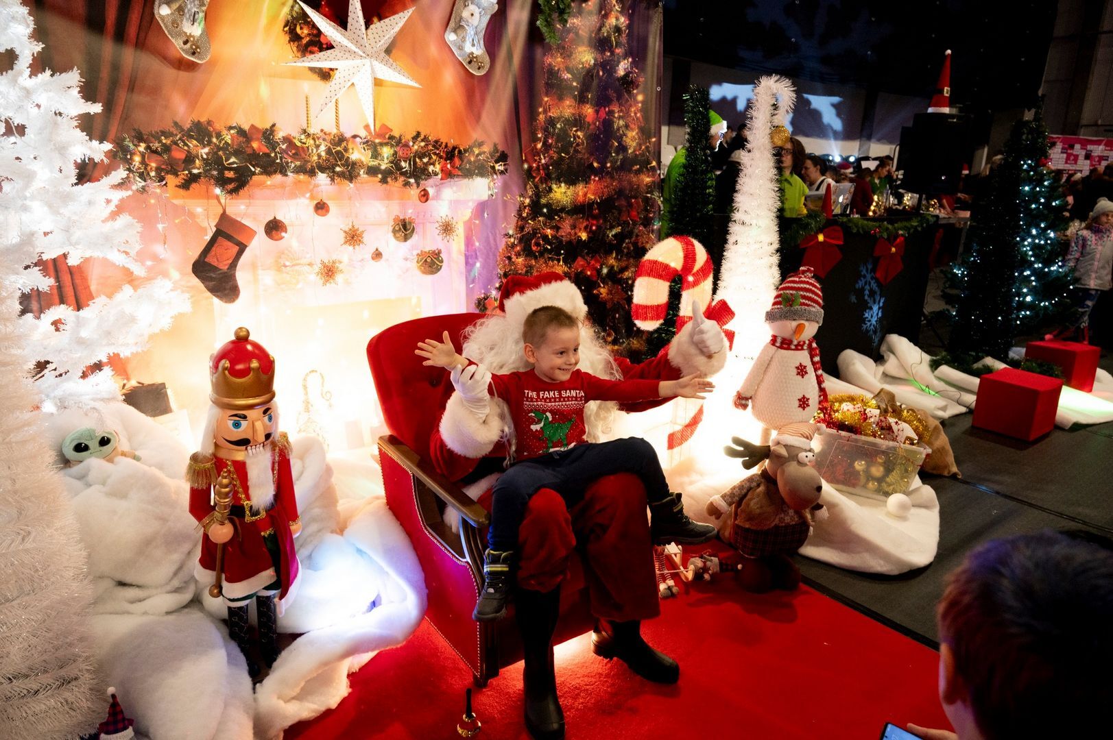 Mikołajkowy Jarmark Świąteczny w «Będzin Arenie». 3 grudnia 2023.