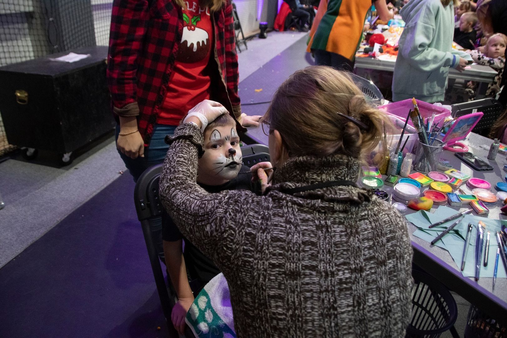 Mikołajkowy Jarmark Świąteczny w «Będzin Arenie». 3 grudnia 2023.