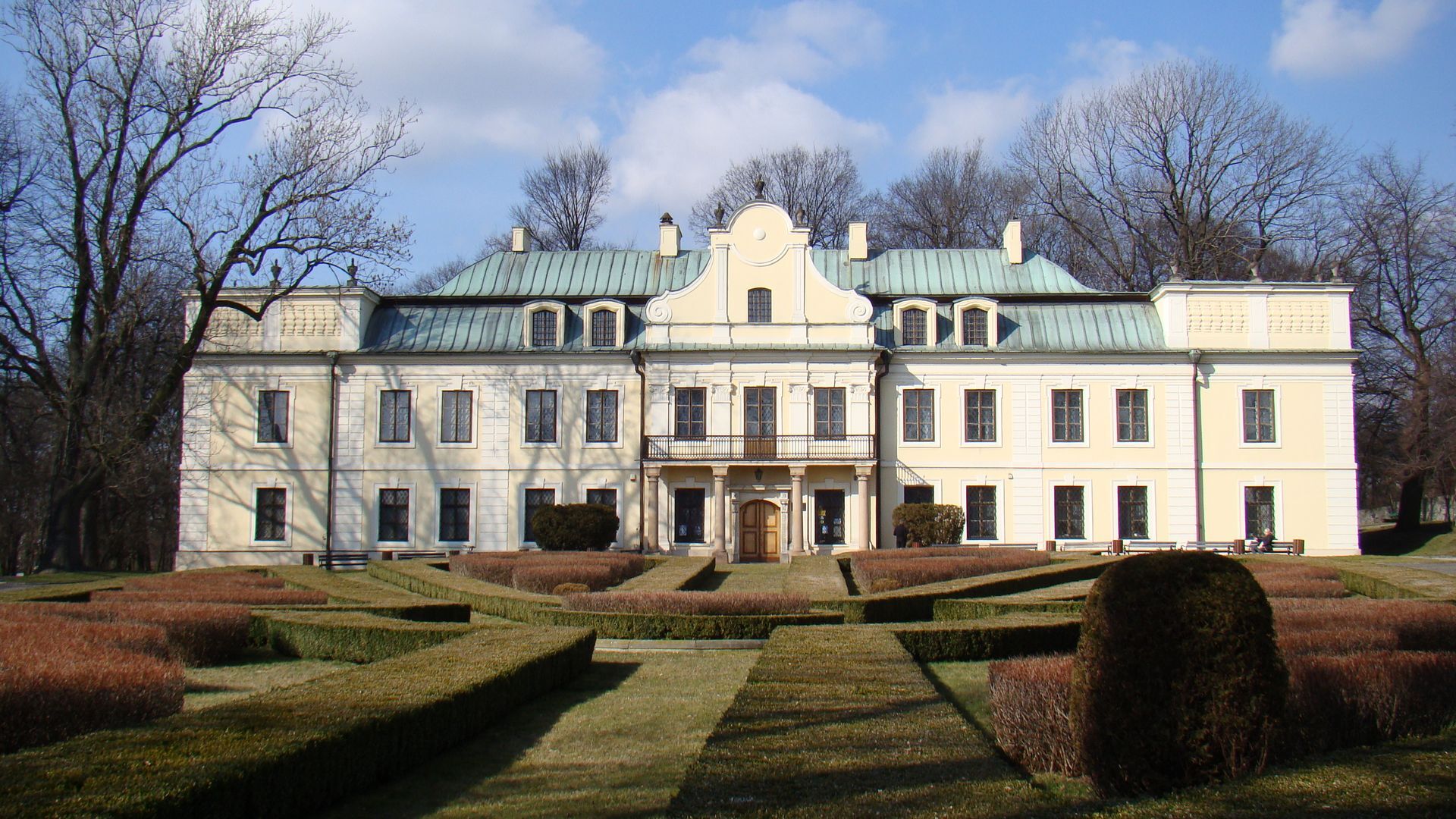 Będzin. Pałac Mieroszewskich. 28 lutego 2014.