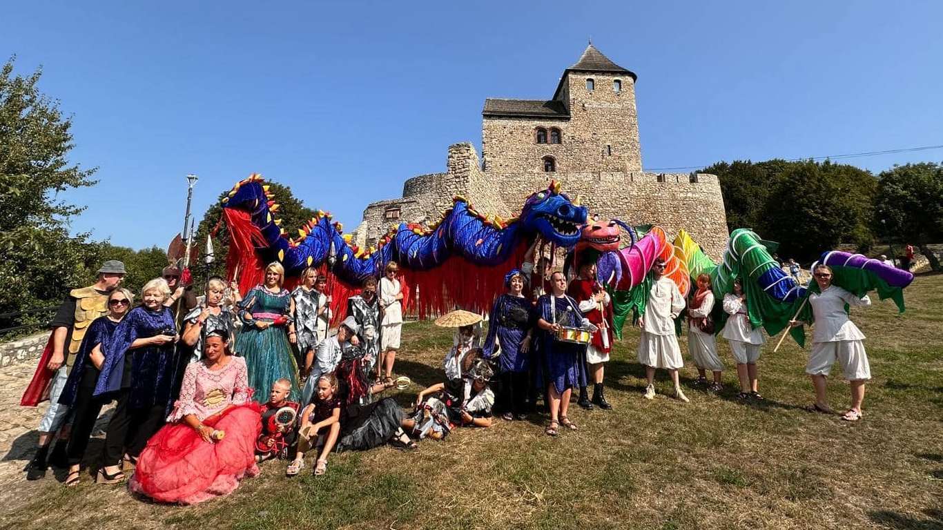 Będzin. I Parada Smoków.