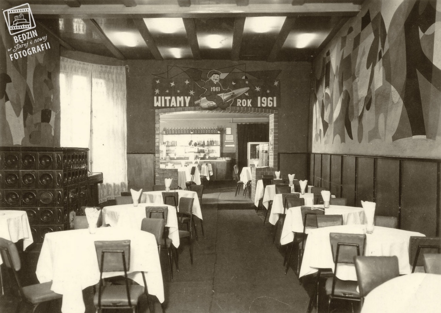 Restauracja «Centralna» w Będzinie. Ulica Stanisława Małachowskiego 22.