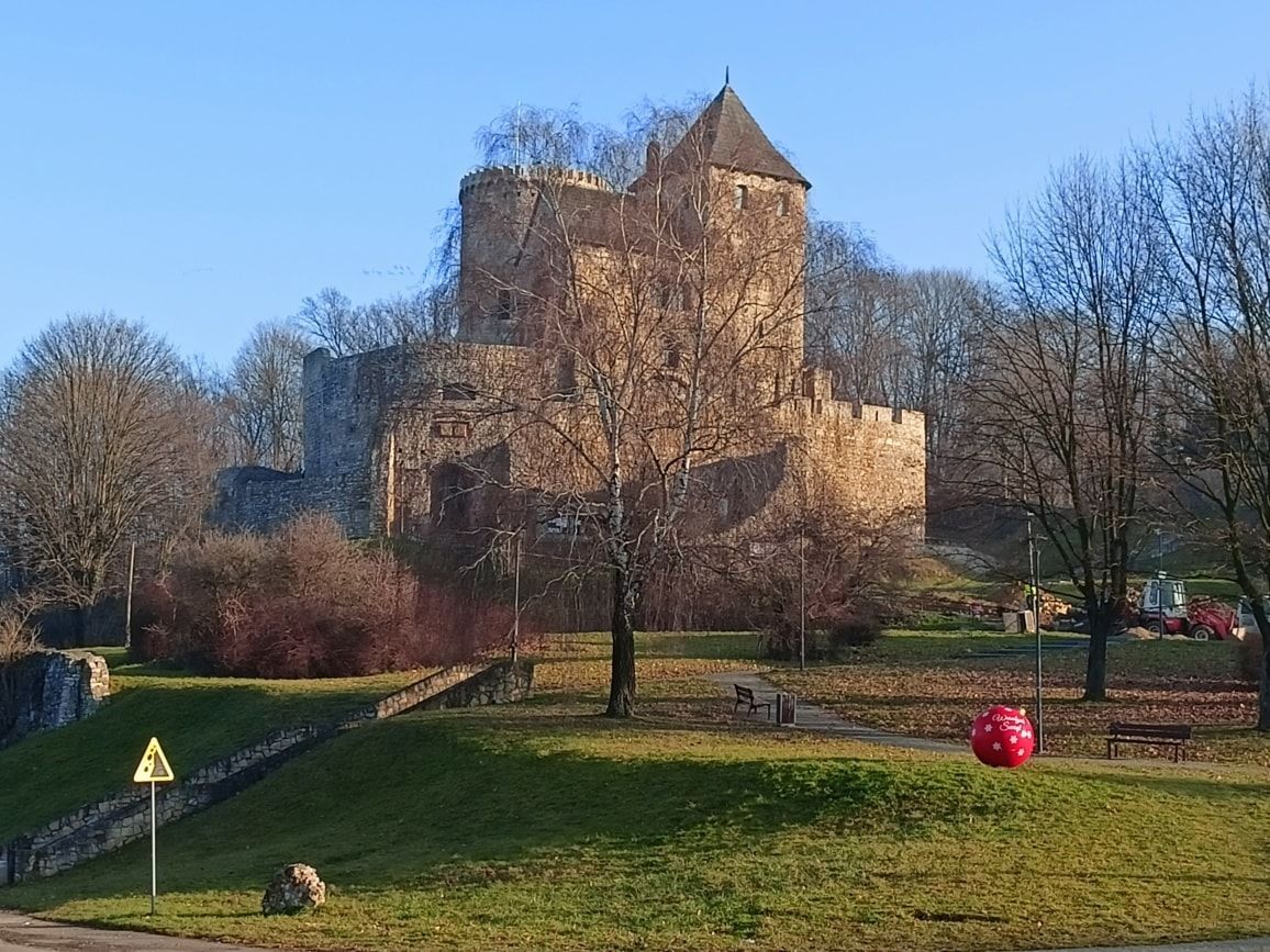 Zamek w Będzinie. Rok 2025.