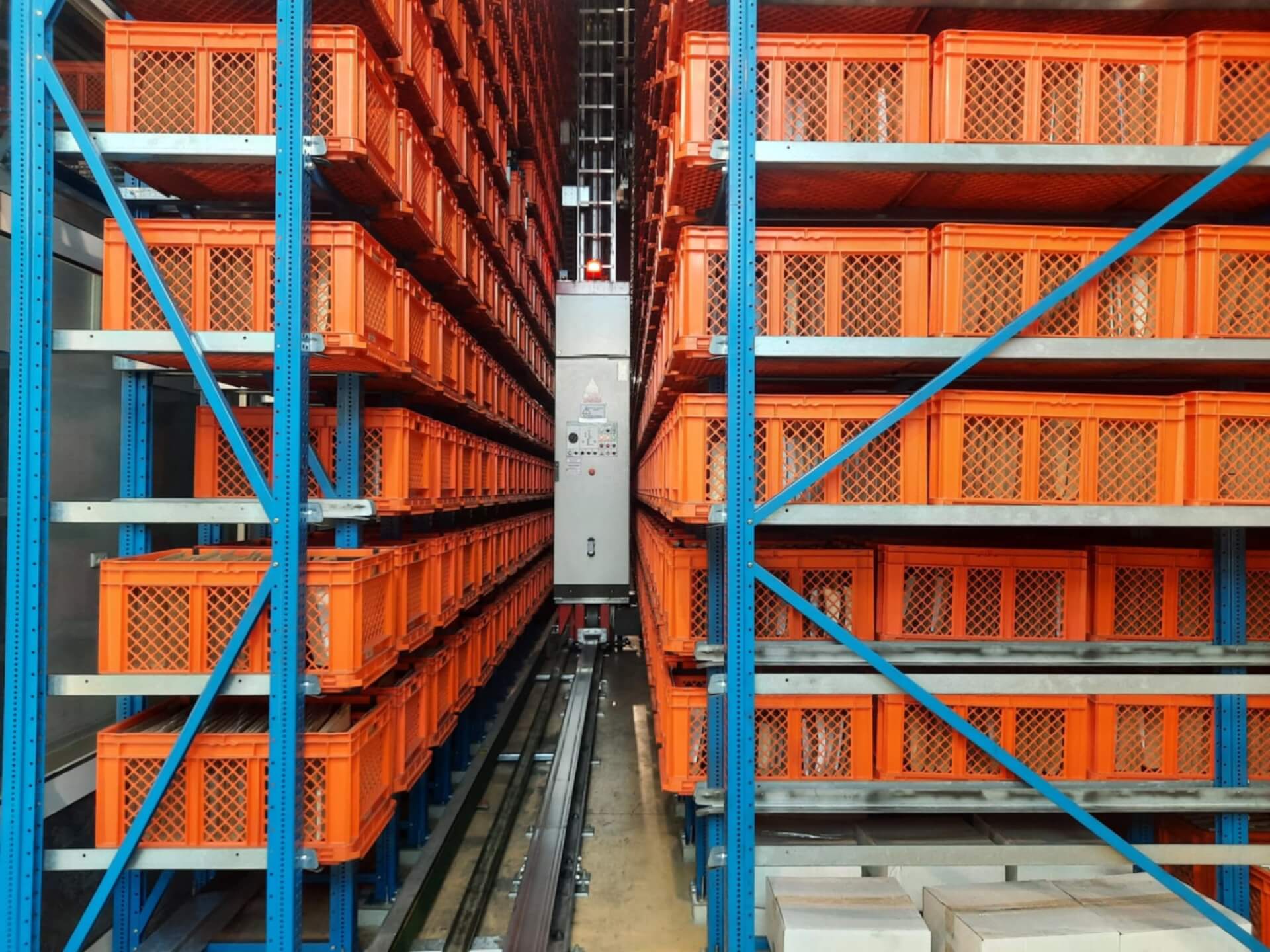 Biblioteka Śląska, magazyn wysokiego składowania