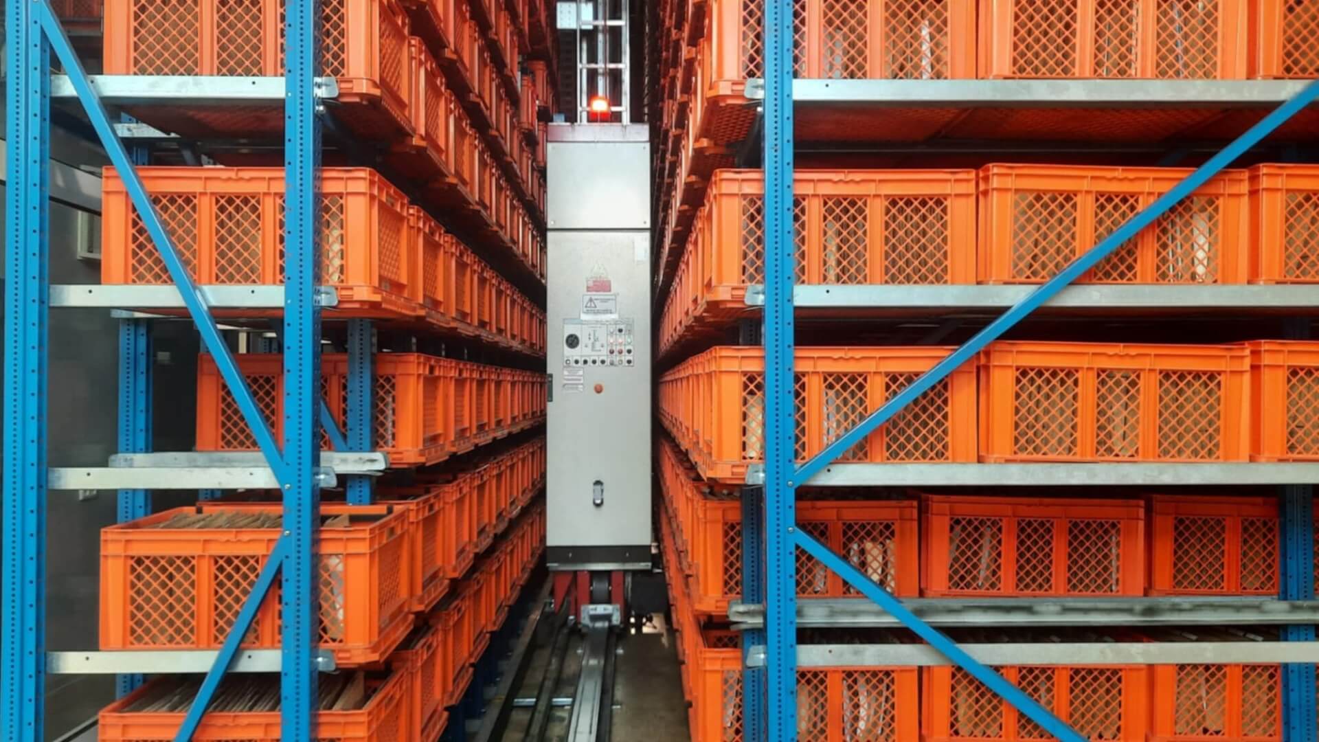 Biblioteka Śląska, magazyn wysokiego składowania