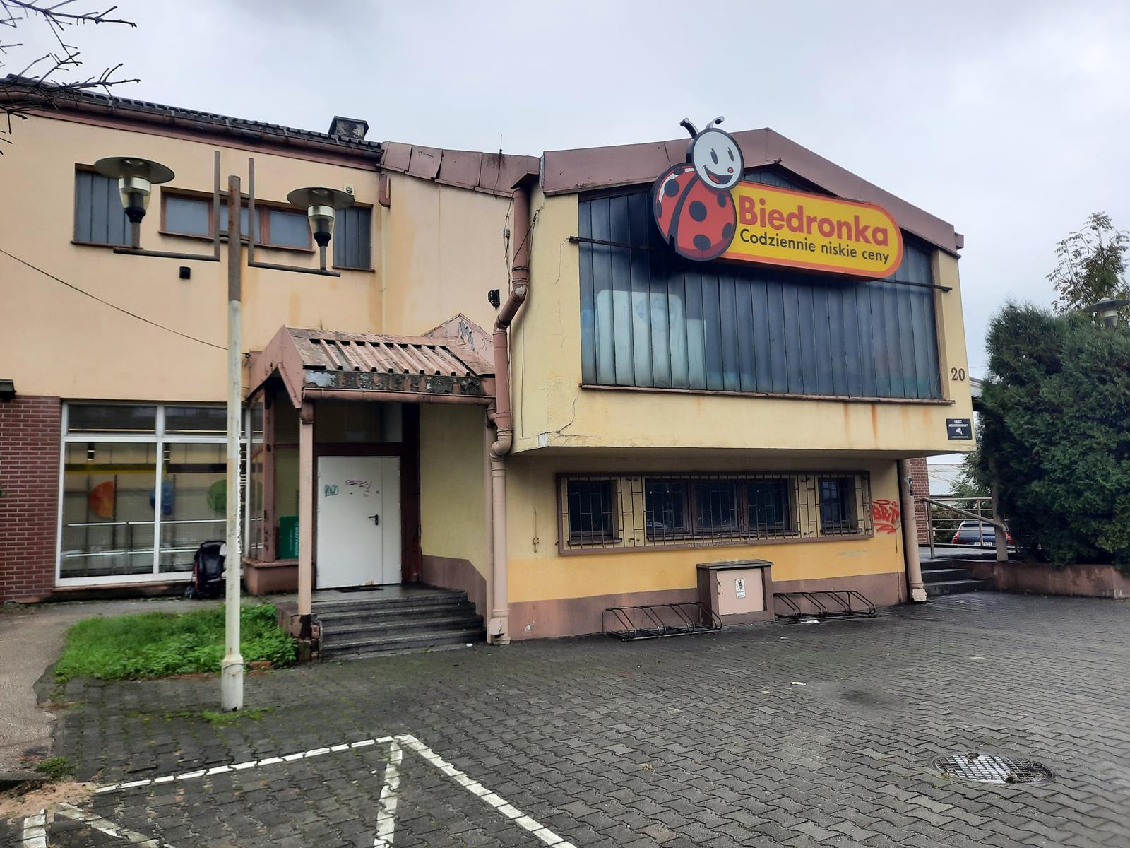 Biedronka w Podlesiu przed remontem